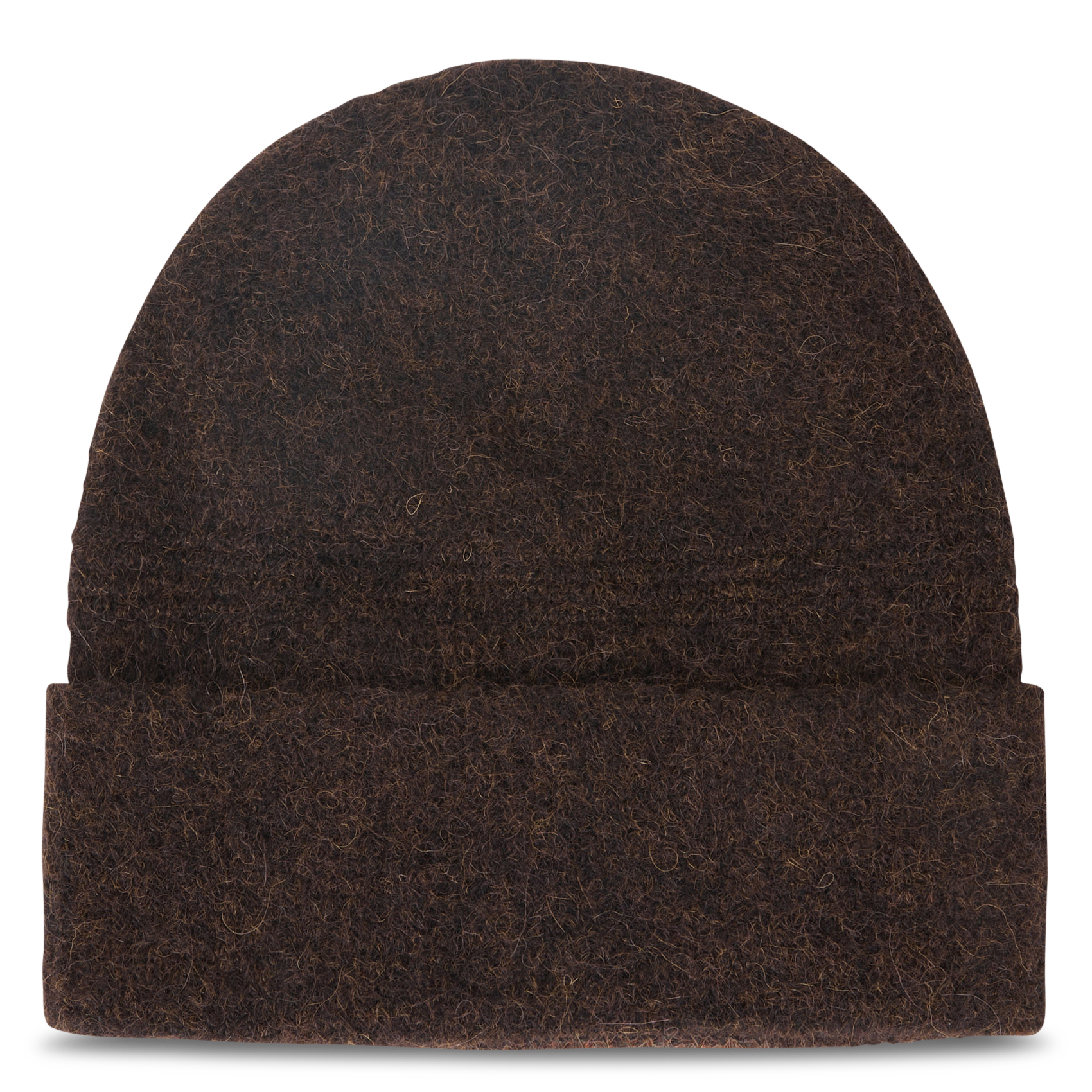 Bonnet en maille en laine et alpaga mélangé rowa  Wood