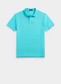 Polo en coton  Deep seafoam/c7540