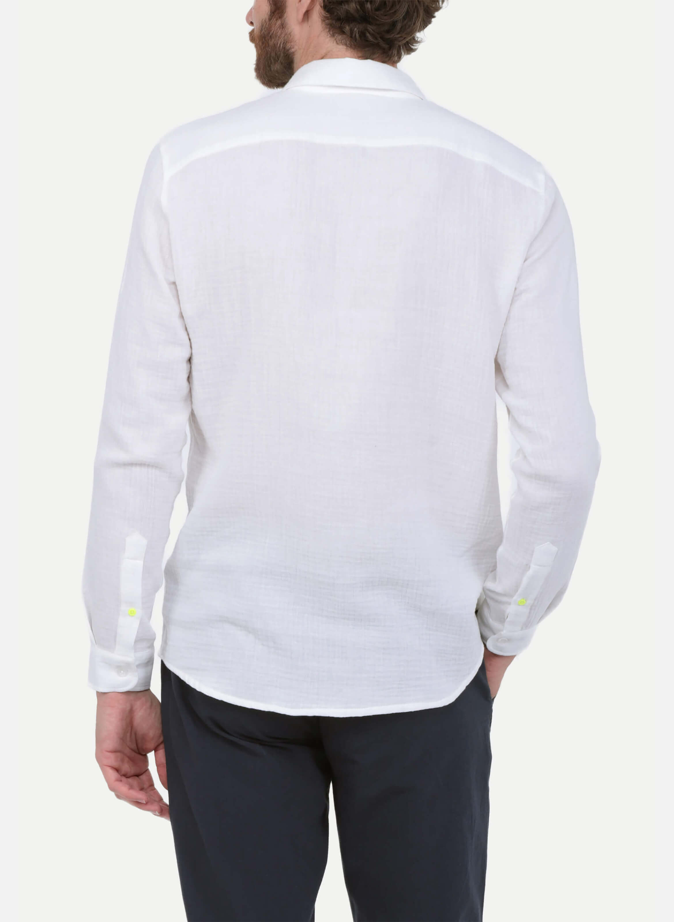 Chemise  en gaze de coton GILI'S Blanc