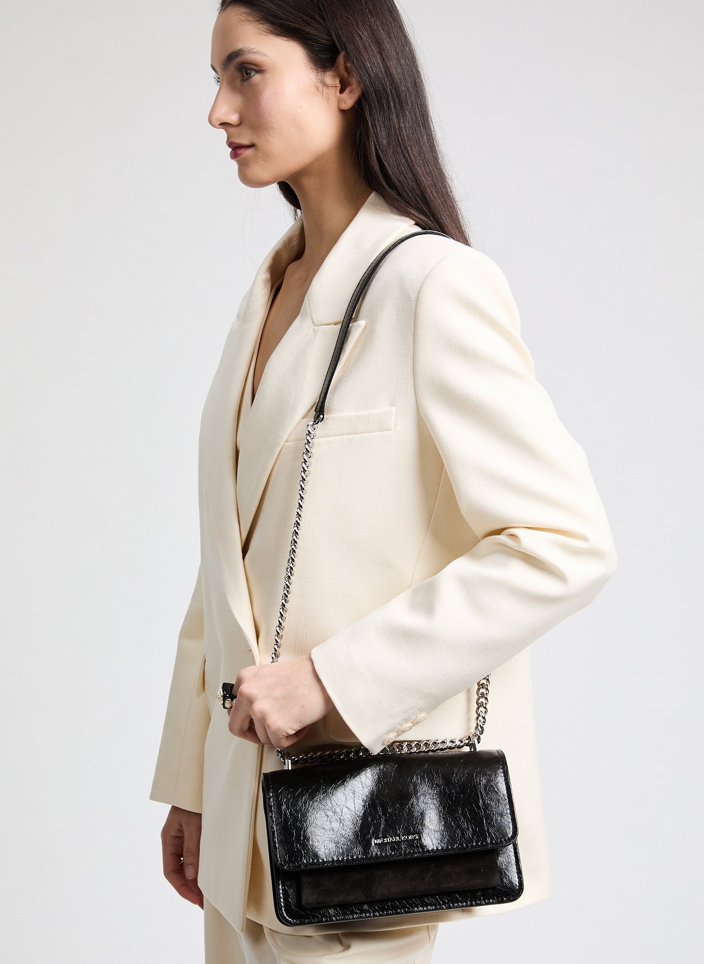 Sac à bandoulière Claire MICHAEL KORS Noir