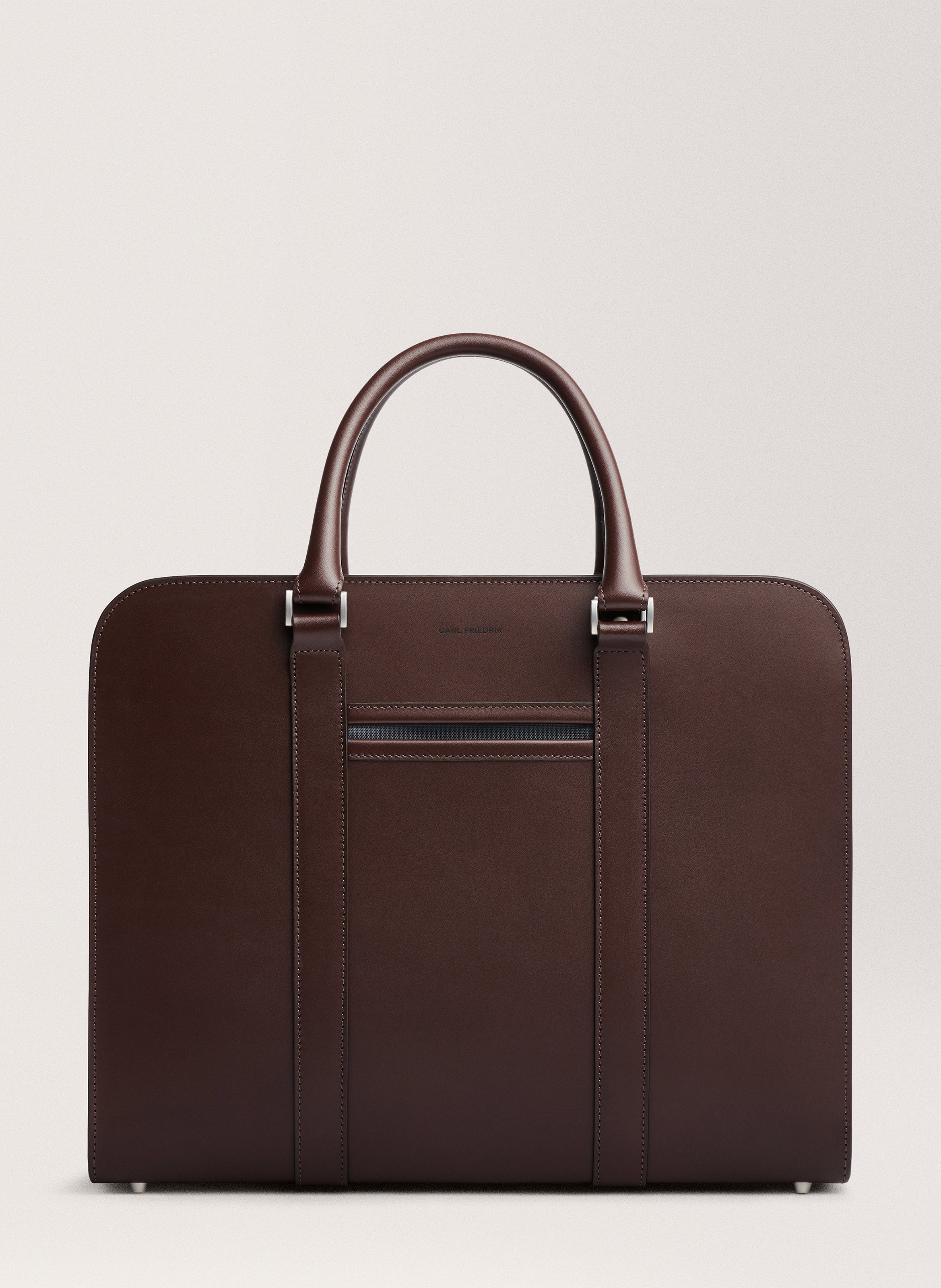 Porte-documents 'Palissy Double' en cuir vachetta CARL FRIEDRIK Marron