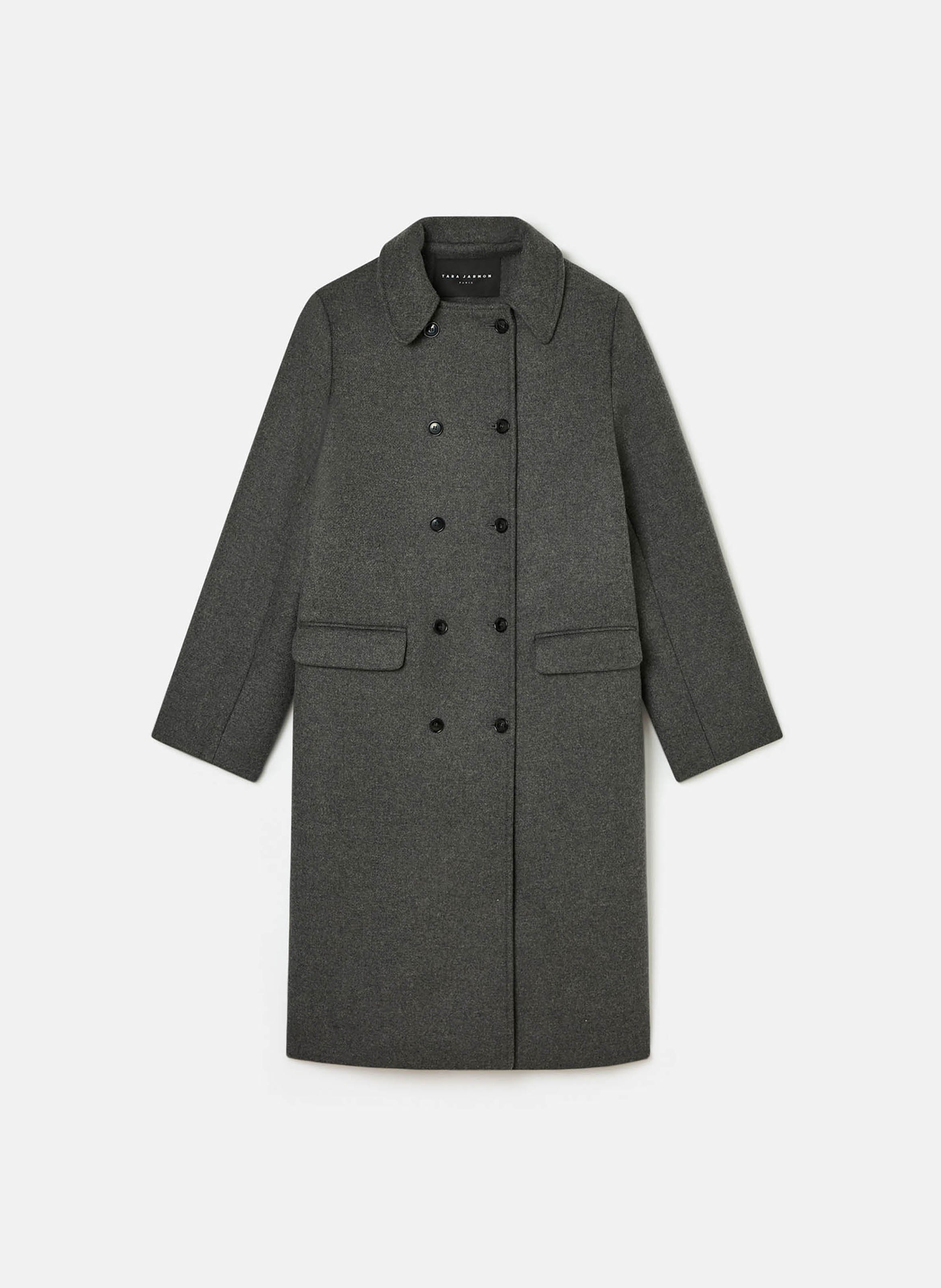 Manteau marguerite TARA JARMON Gris