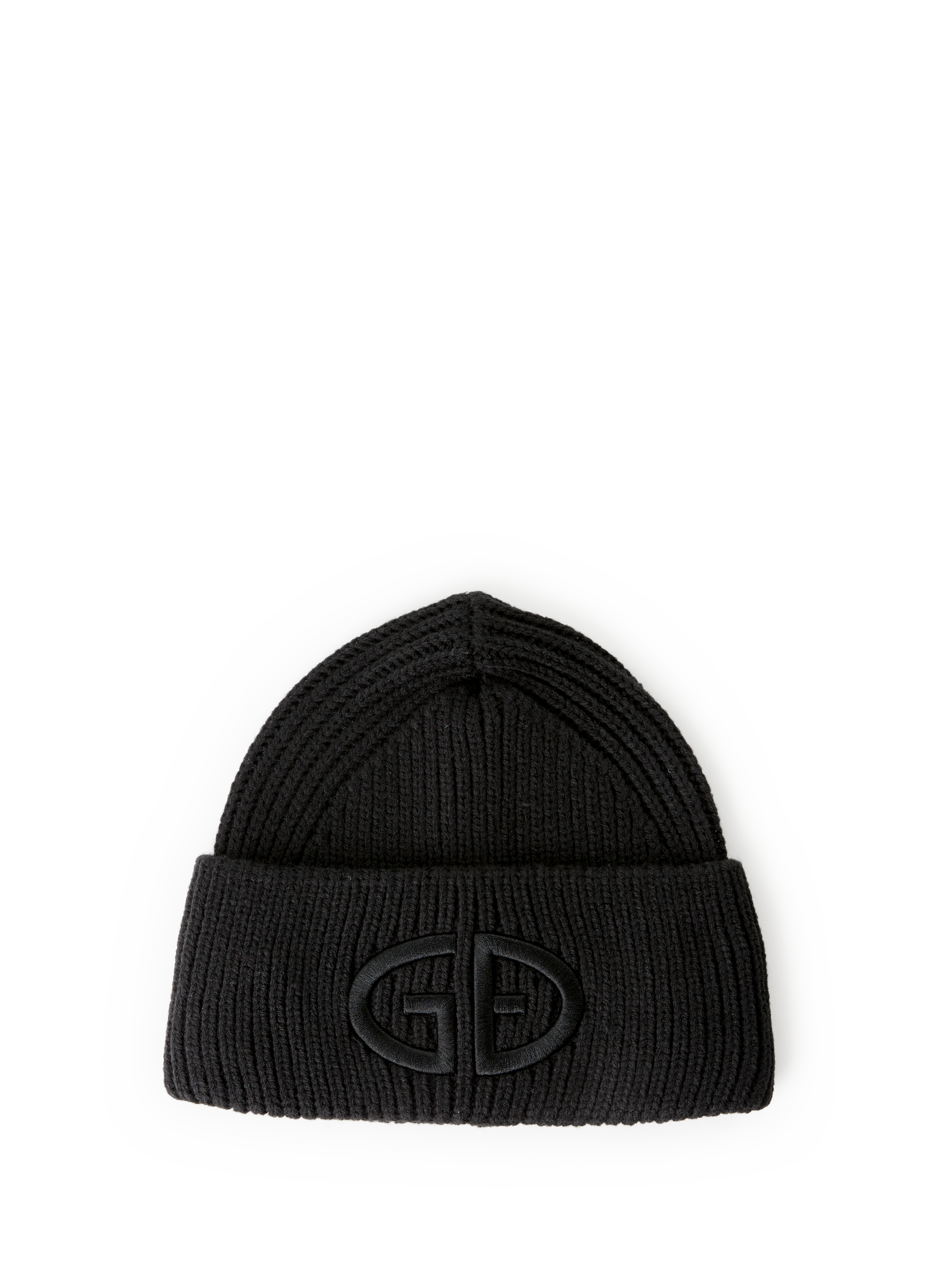GOLDBERGH Wide-brimmed beanie Black