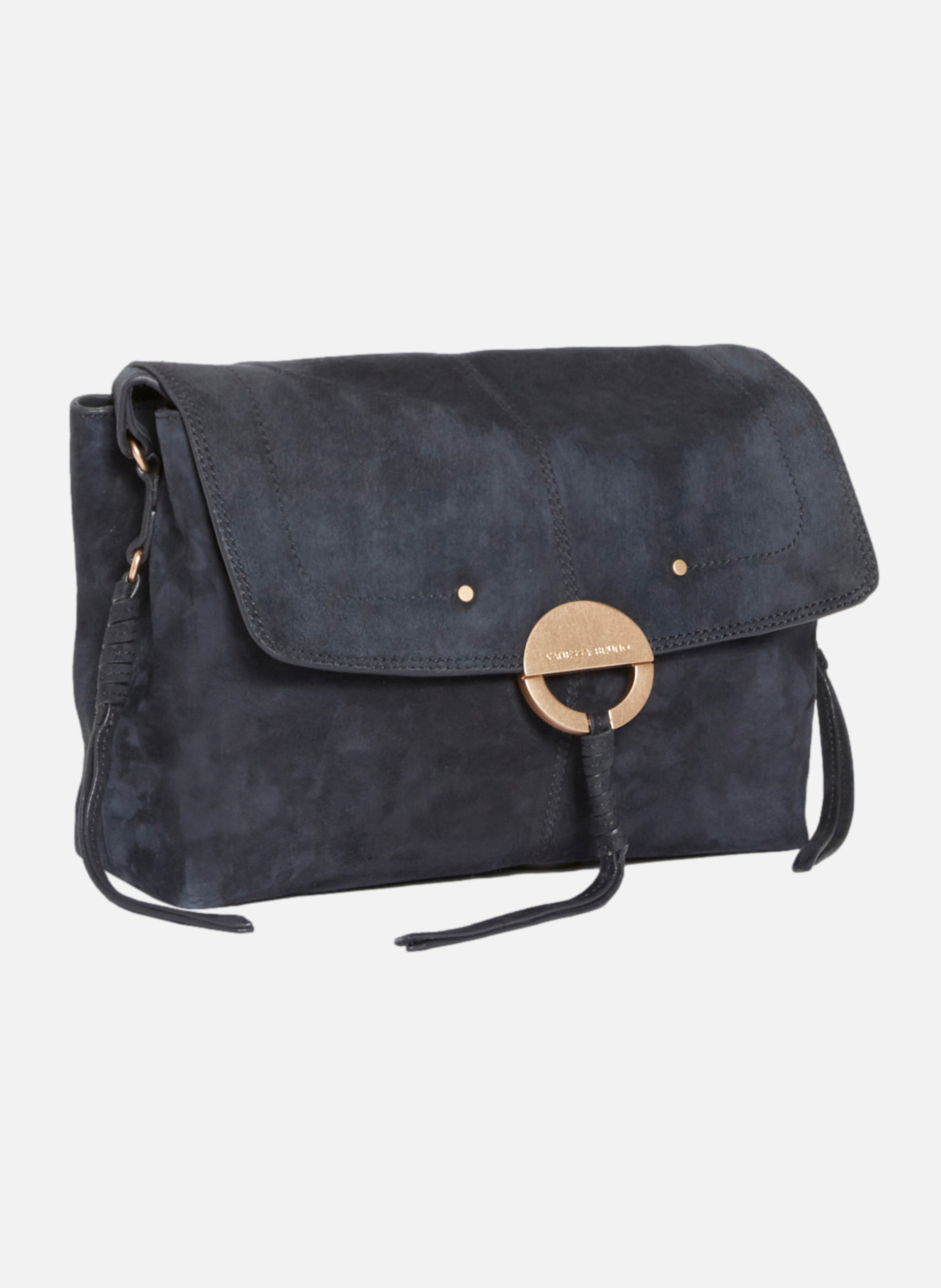 Grand sac othilia en cuir VANESSA BRUNO Bleu