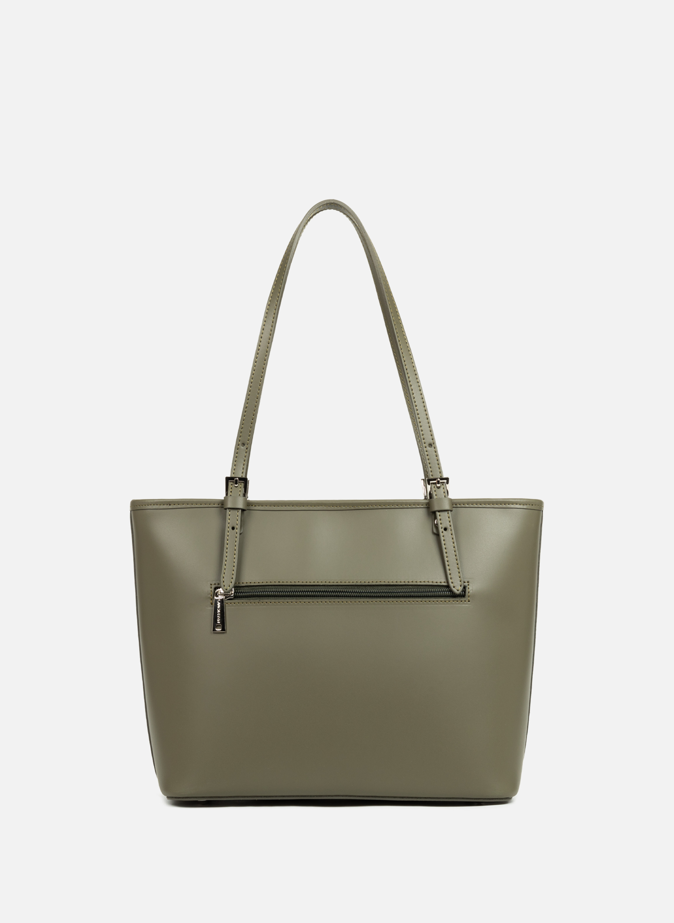 M tote bag - Smooth LANCASTER Khaki