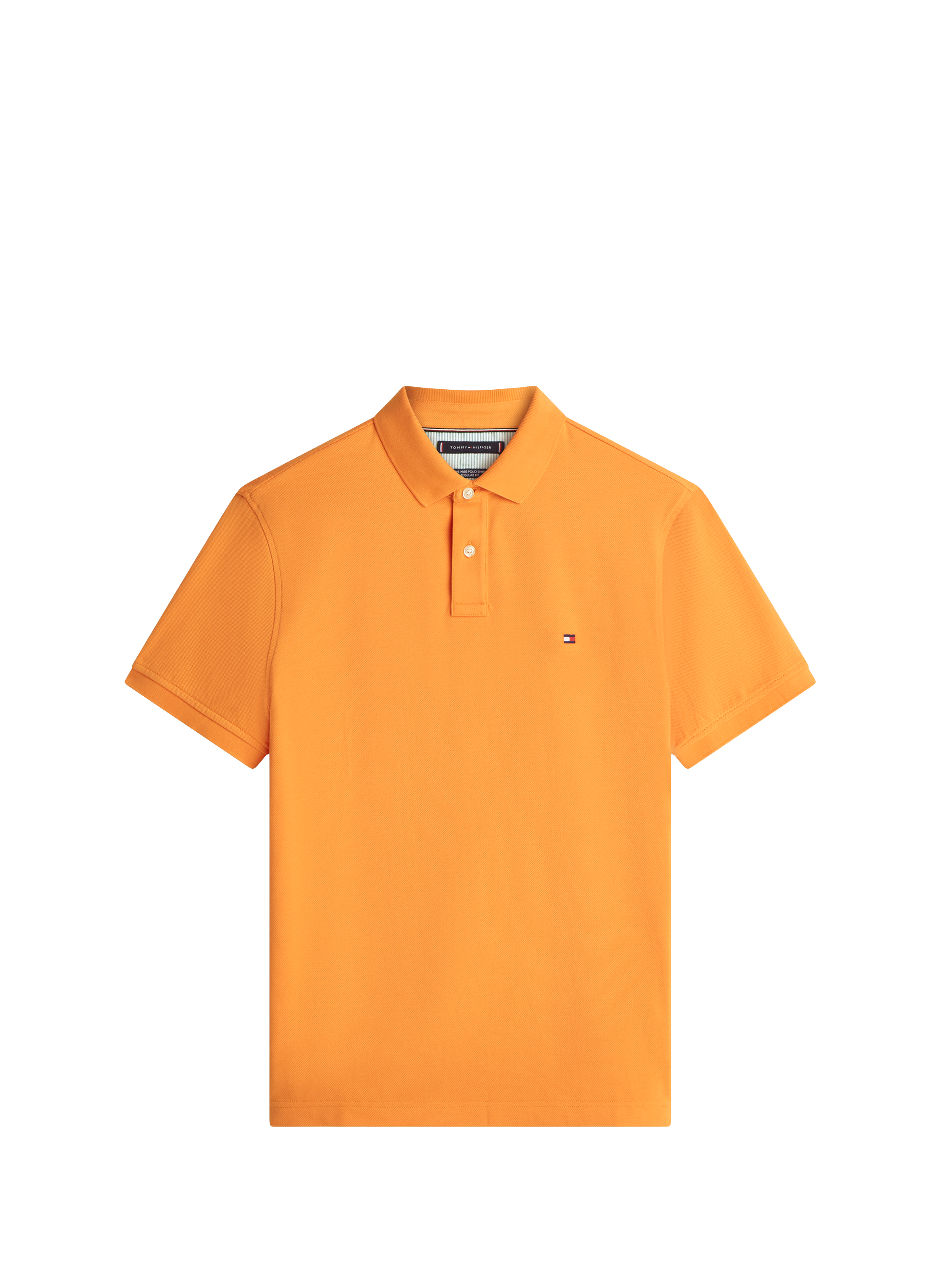 Polo en coton organique TOMMY HILFIGER Orange