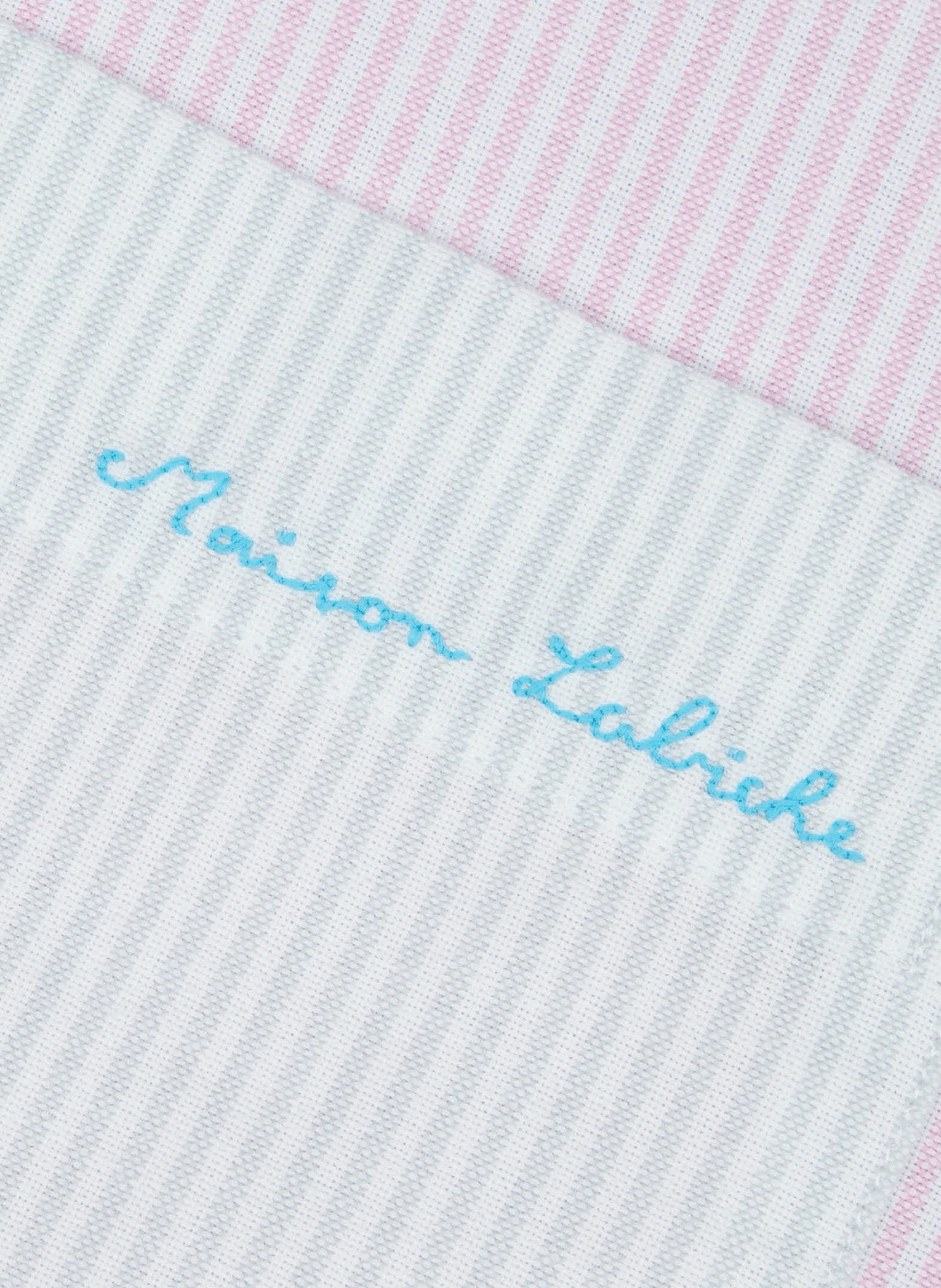 Striped cotton shirt MAISON LABICHE Pink