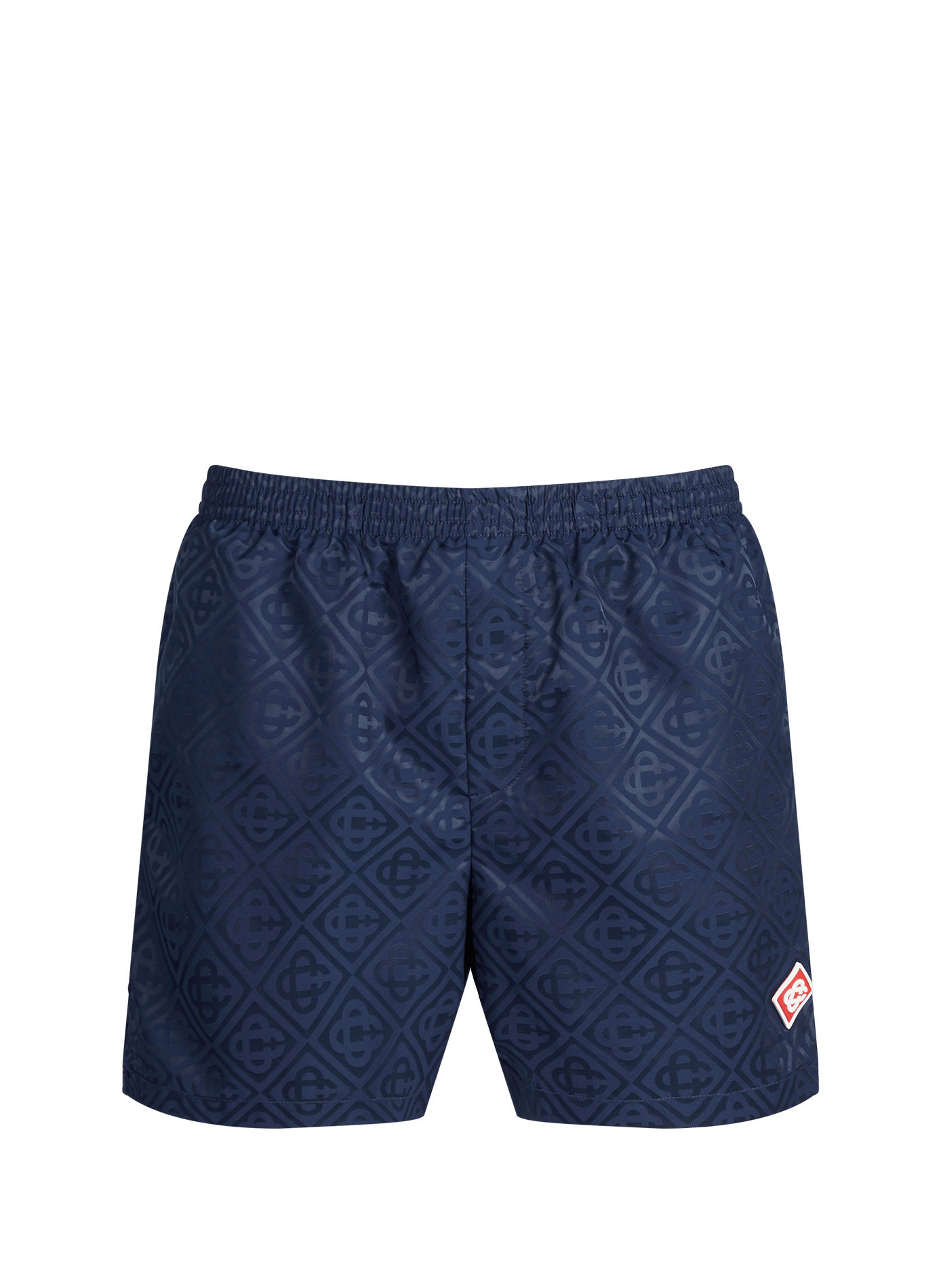 Logo swim shorts CASABLANCA PARIS Blue