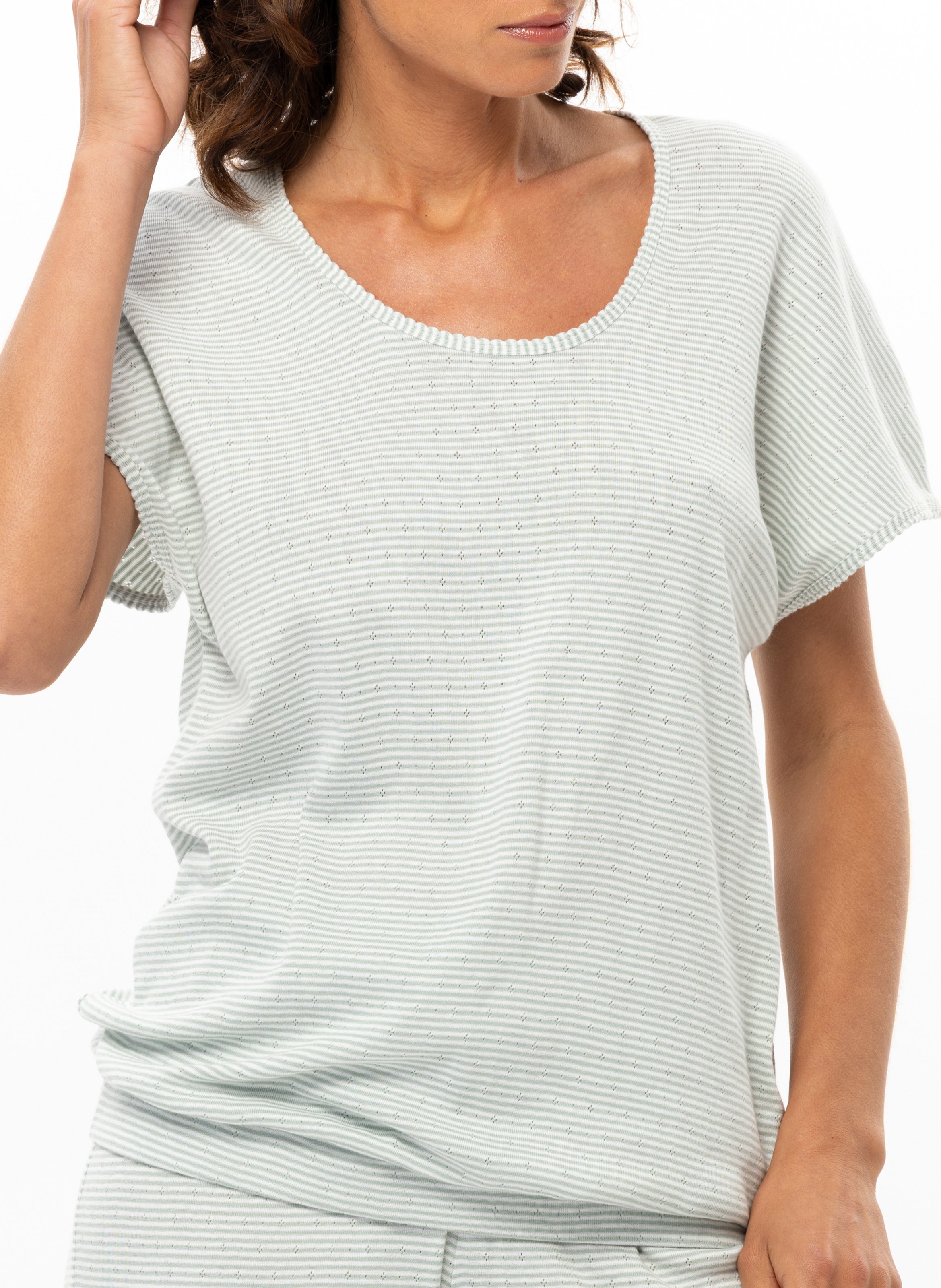 Pyjama en coton matcha 202 LE CHAT Multicolore