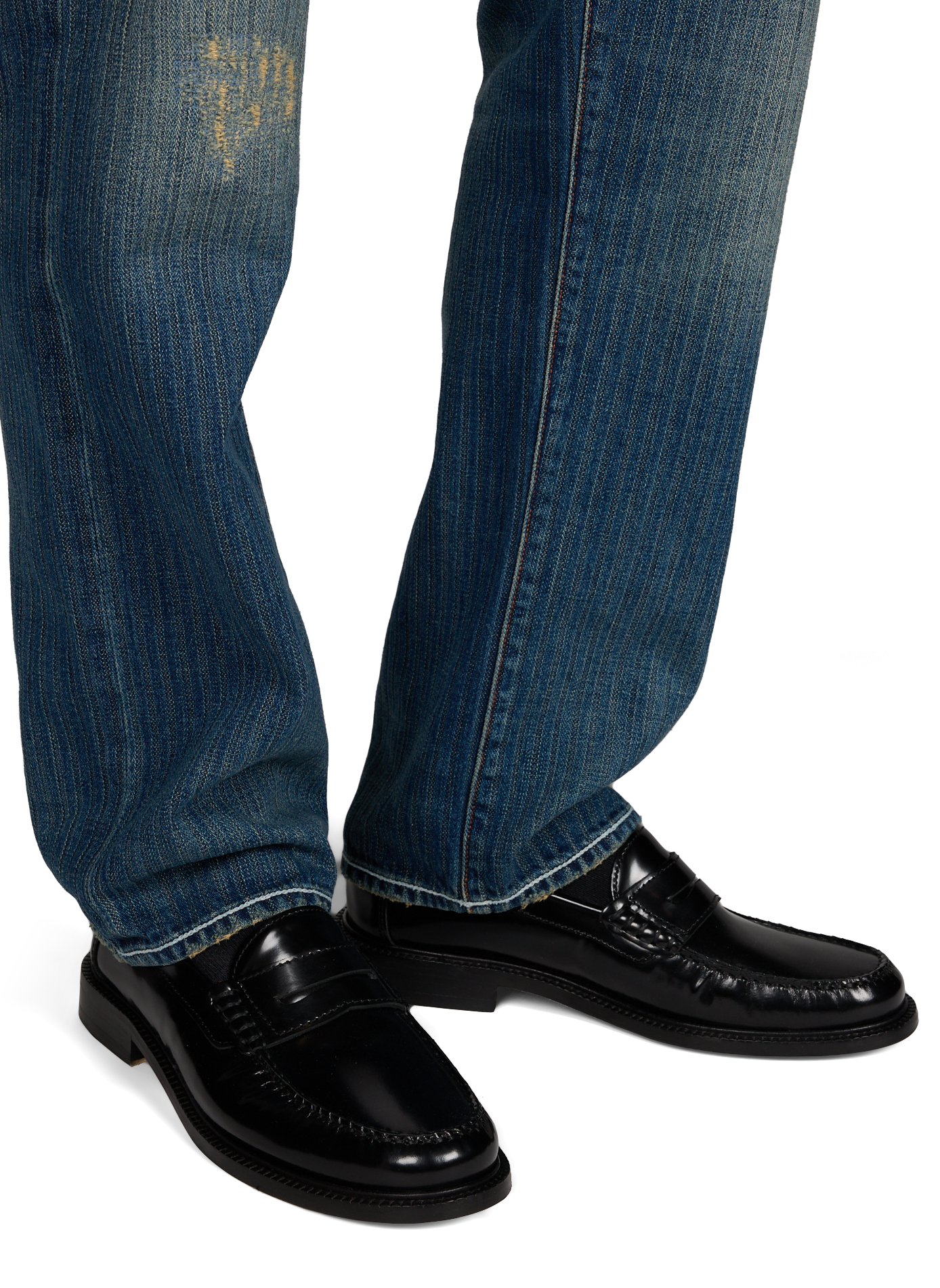 Mocassins Yardee en cuir VINNY'S Noir