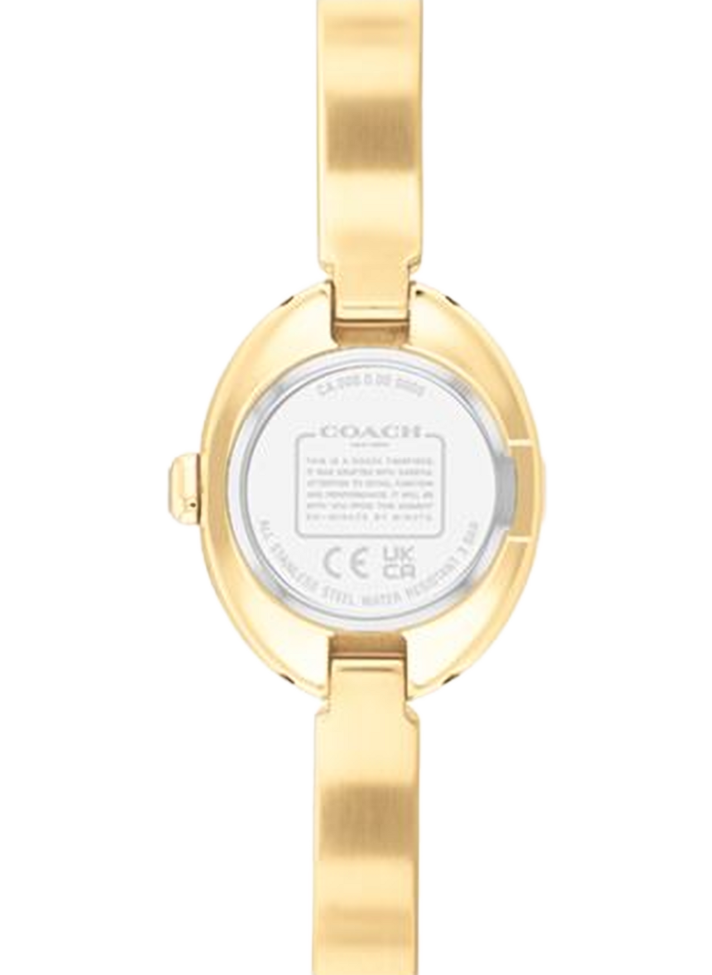 Montre quartz Sammy en acier inoxydable COACH MONTRES Doré