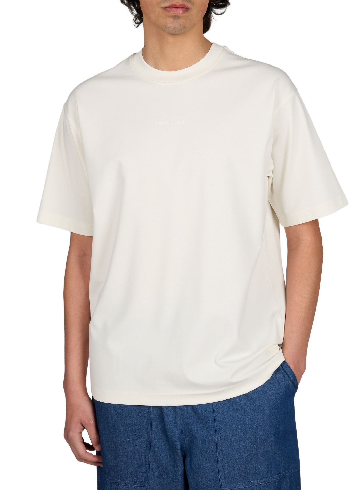 Round neck Horty T-shirt GERTRUDE ET GASTON Beige