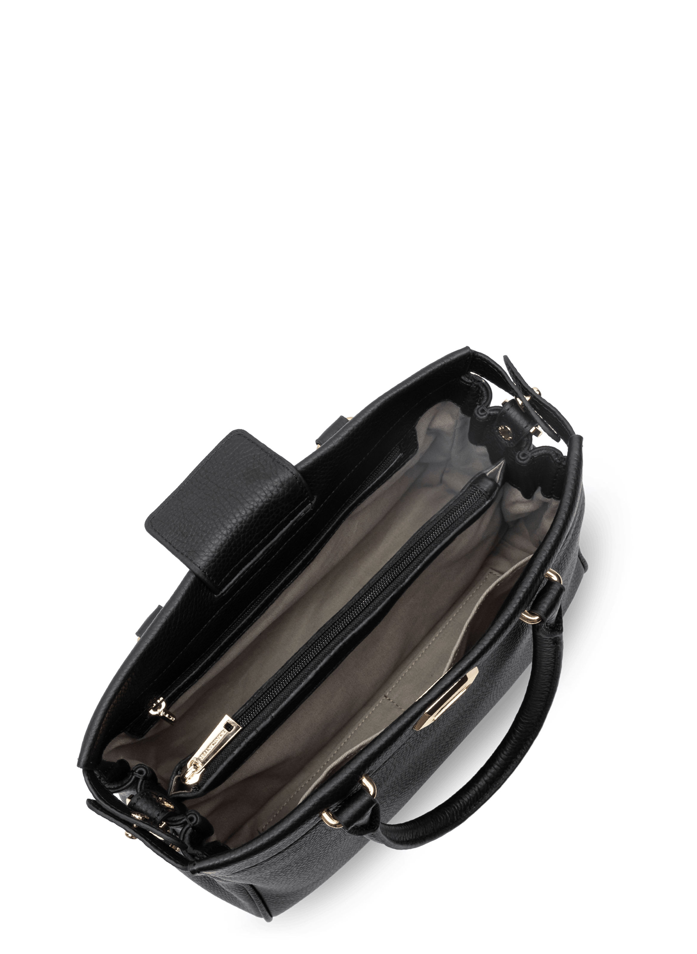 Sac cabas main - romy LANCASTER Noir