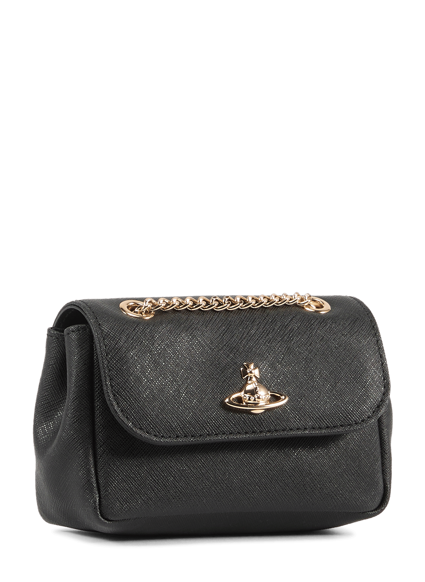 Pochette en cuir VIVIENNE WESTWOOD Noir