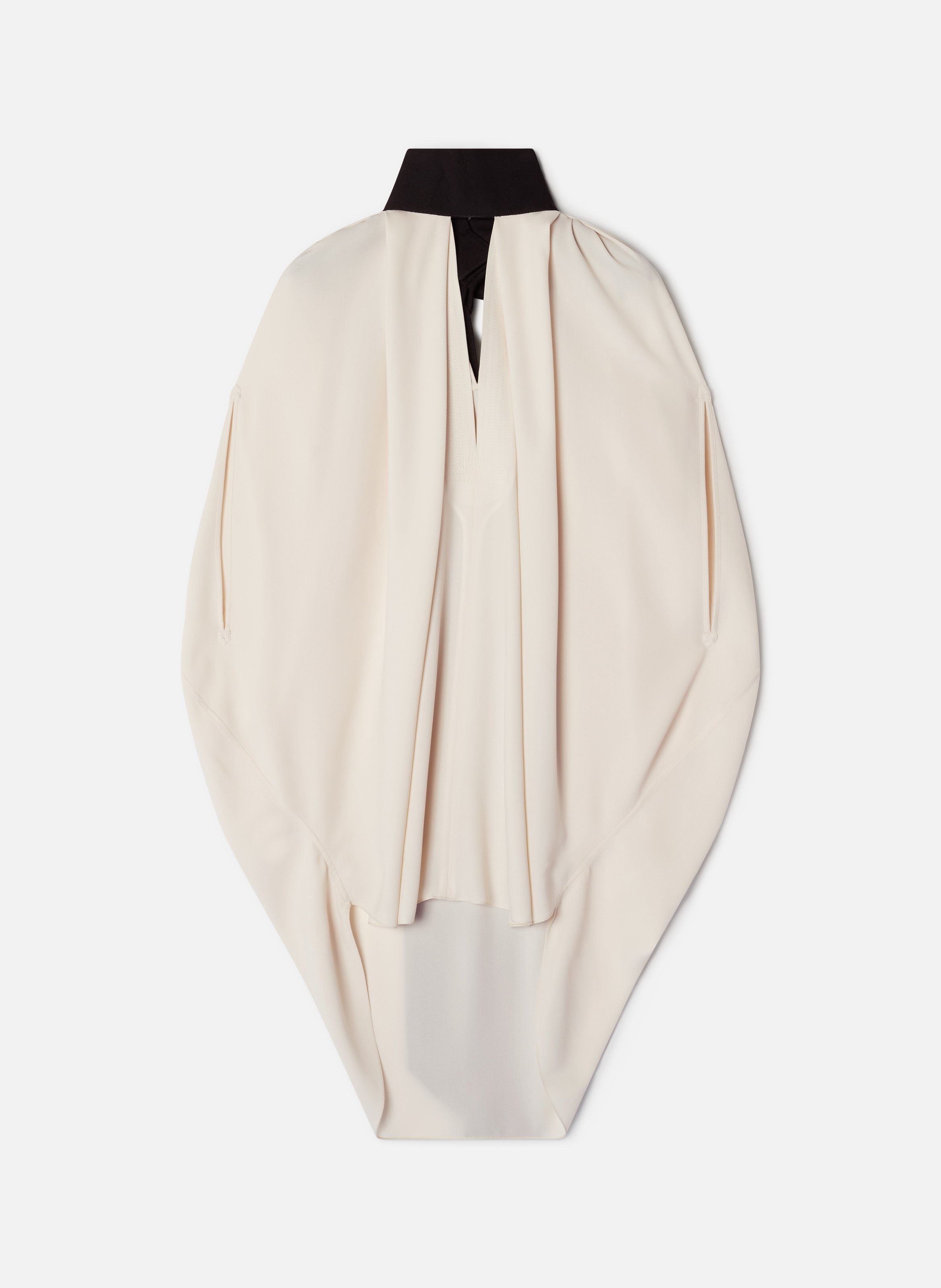 Haut ample à nœud en crêpe LANVIN Blanc