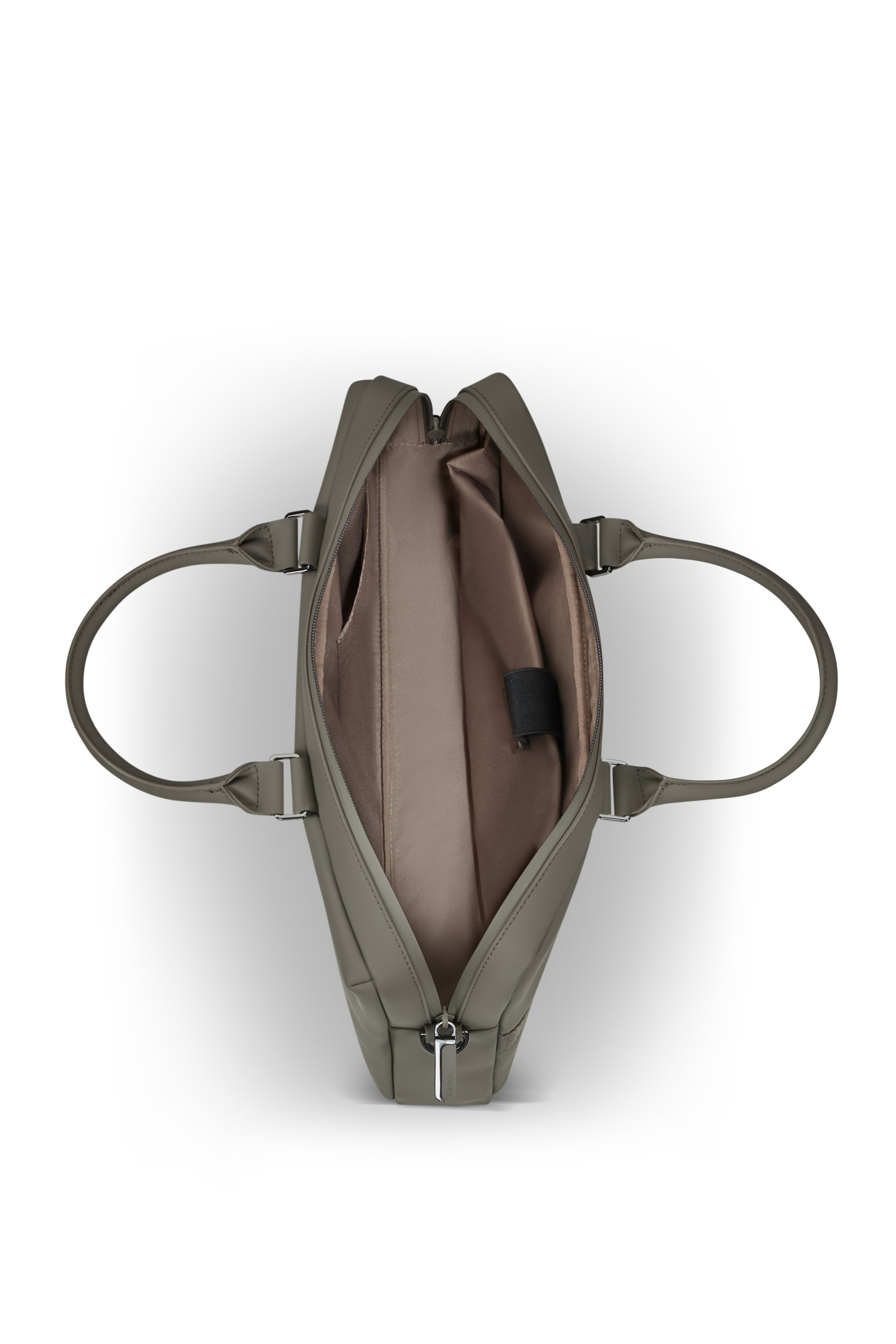 Lost in berlin sacoche ordinateur taille s LIPAULT PARIS Gris