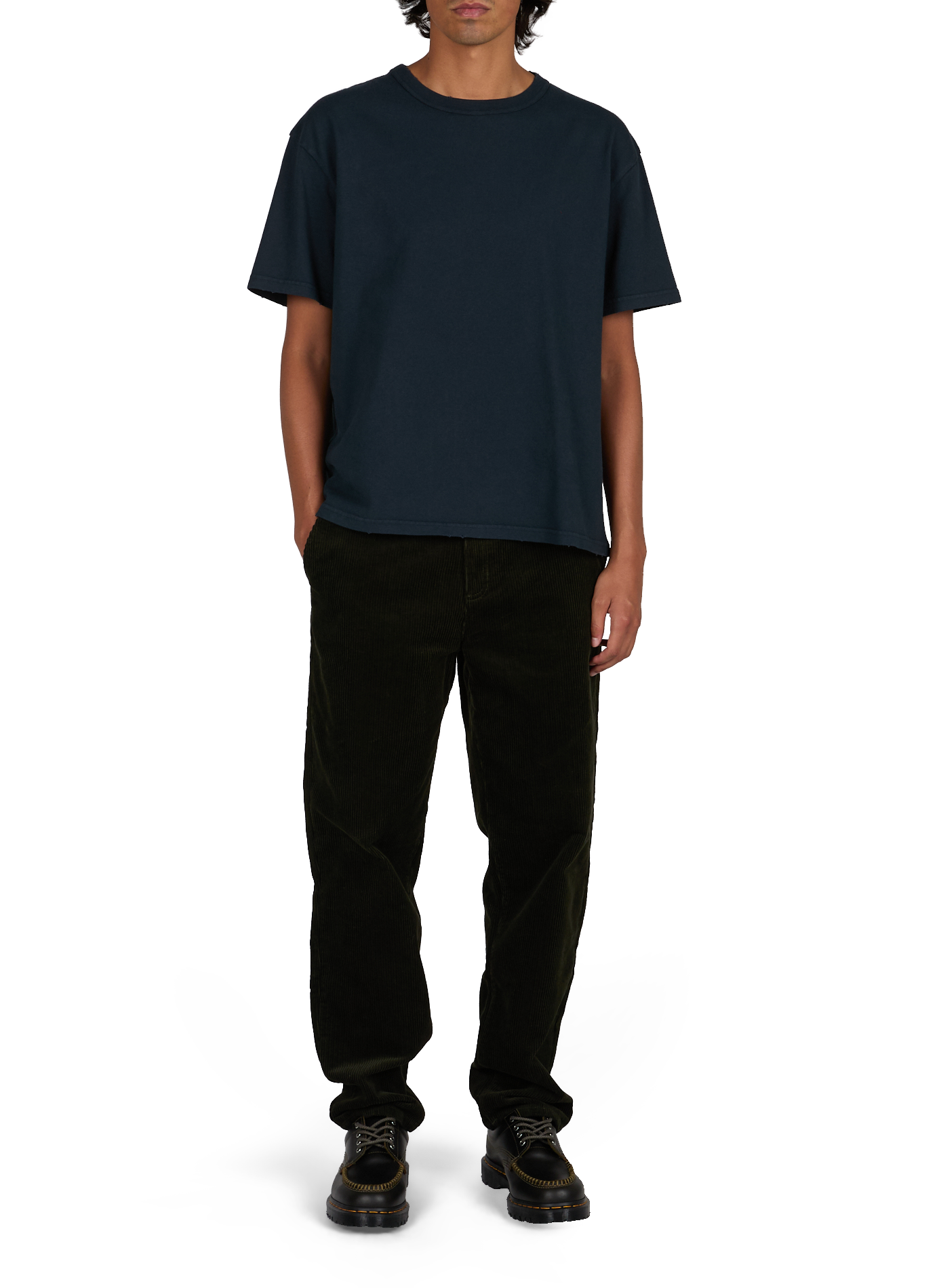 Straight-fit cotton T-shirt BELLEROSE Blue