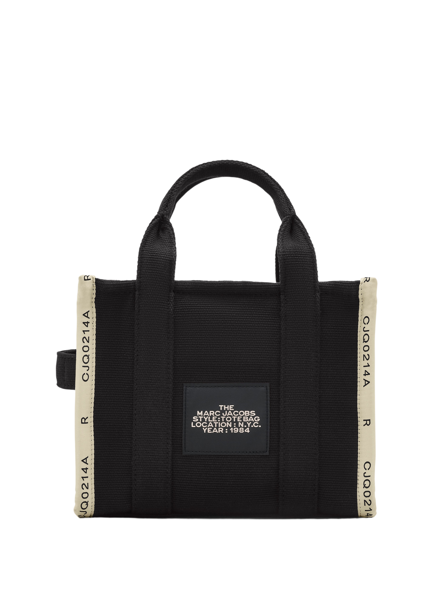 Sac cabas The Jacquard Small Tote Bag MARC JACOBS Noir