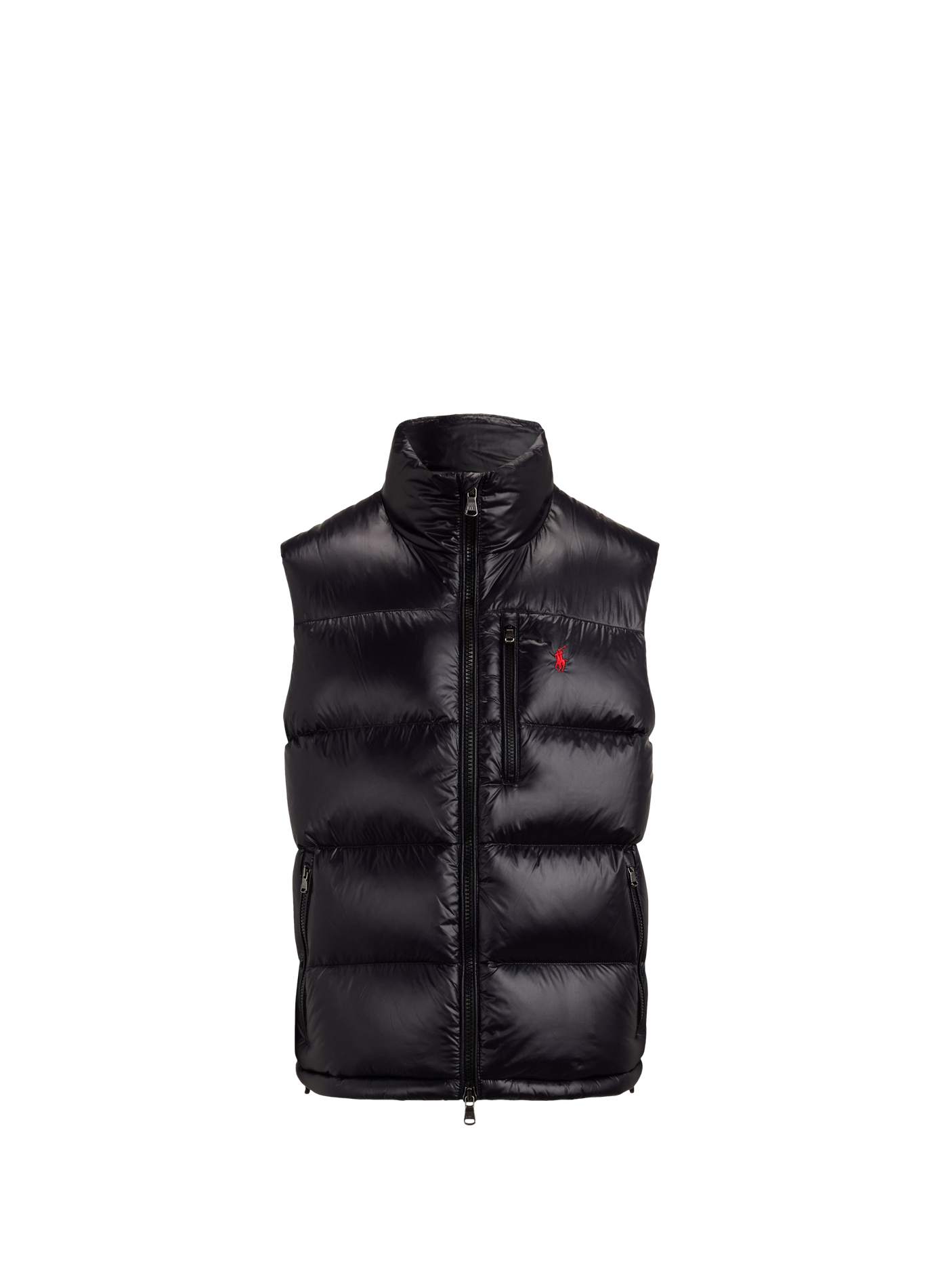 Sleeveless straight down jacket POLO RALPH LAUREN Black