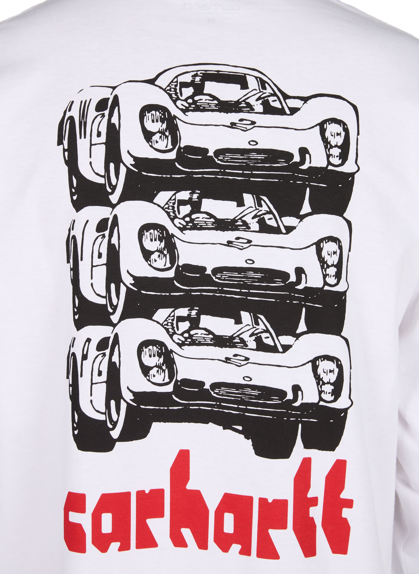 T-shirt ample col rond sérigraphié CARHARTT WIP Blanc