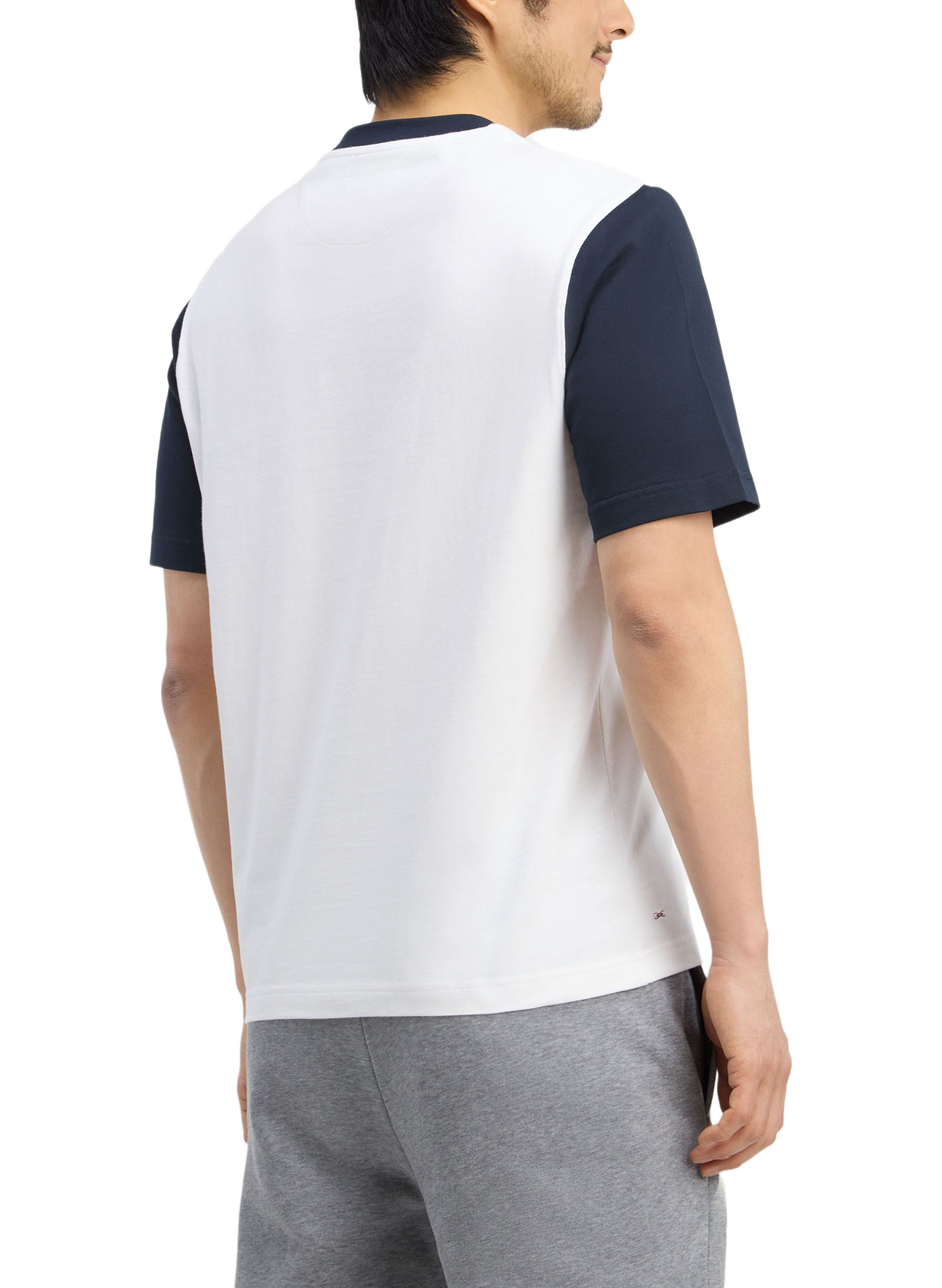 Tee-shirt col rond en coton EDEN PARK Beige
