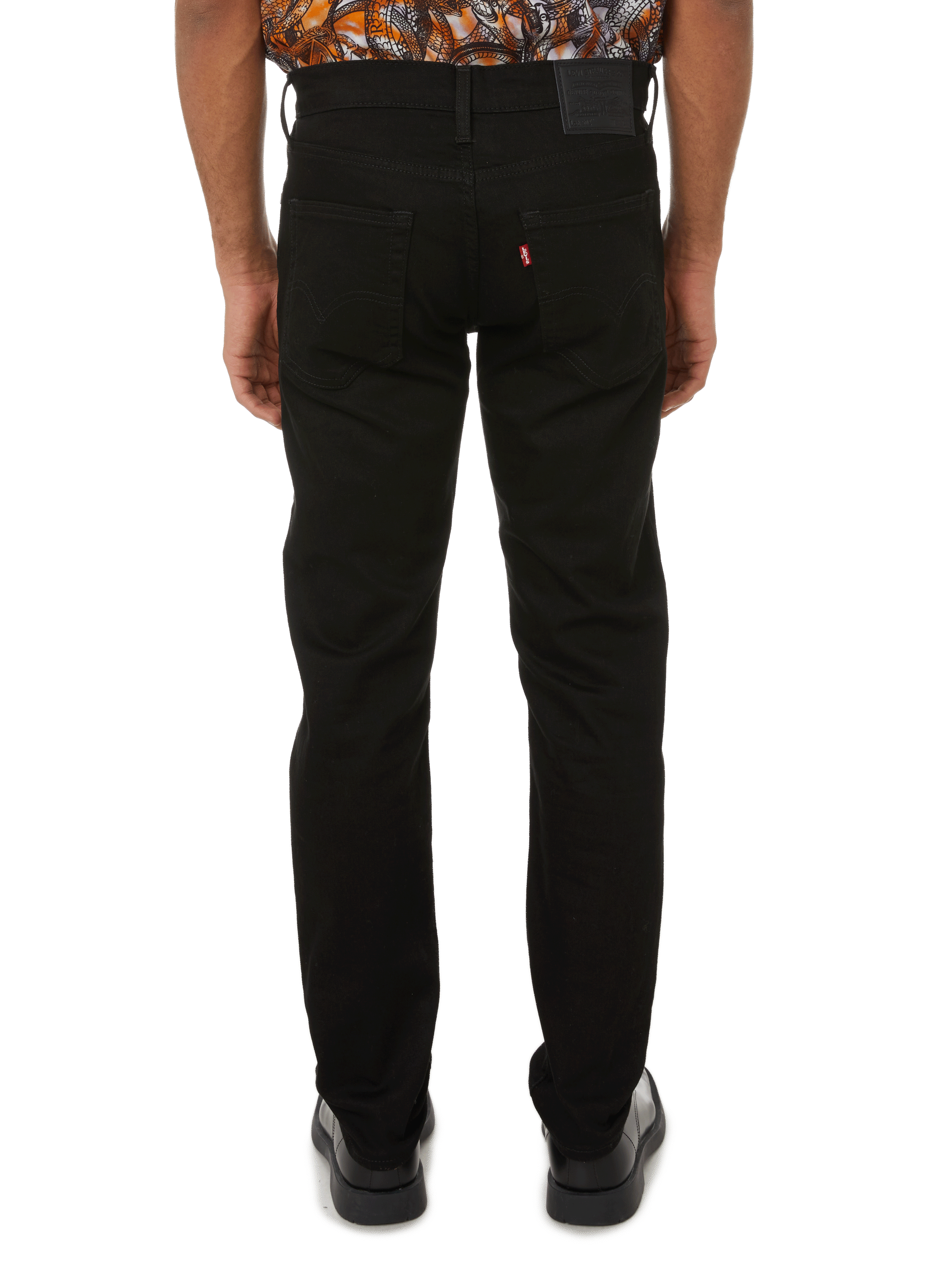 Jean 502 Taper en coton denim LEVI'S Noir