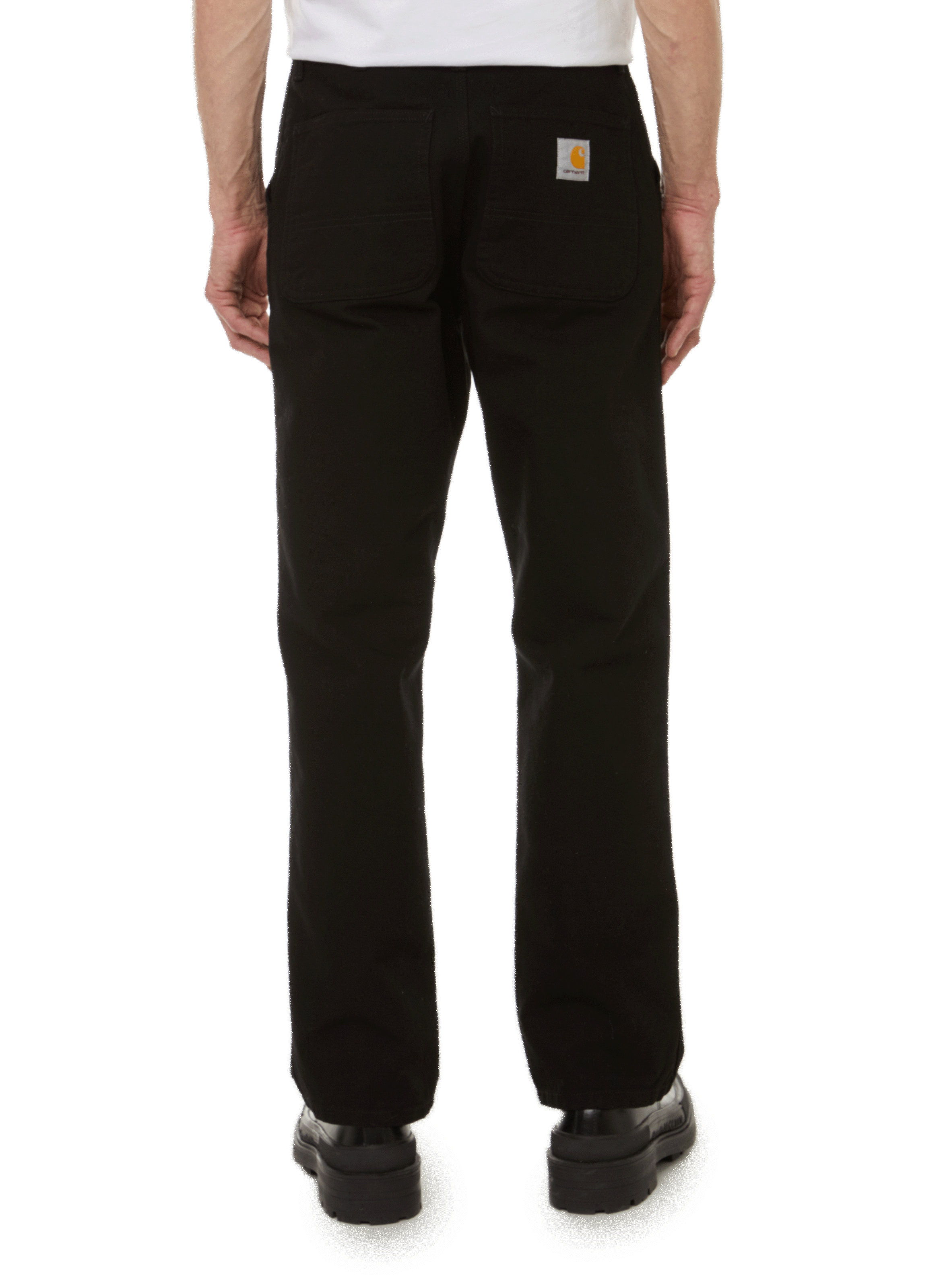 Straight-cut organic cotton jeans CARHARTT WIP Black