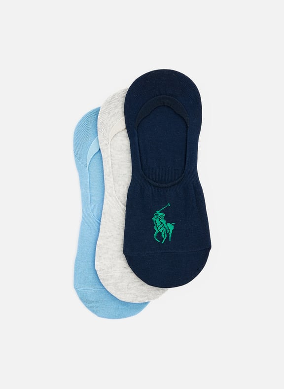 Lot de 3 paires de chaussettes Noir by POLO RALPH LAUREN POLO RALPH LAUREN Lot de 3 paires de chaussettes Noir