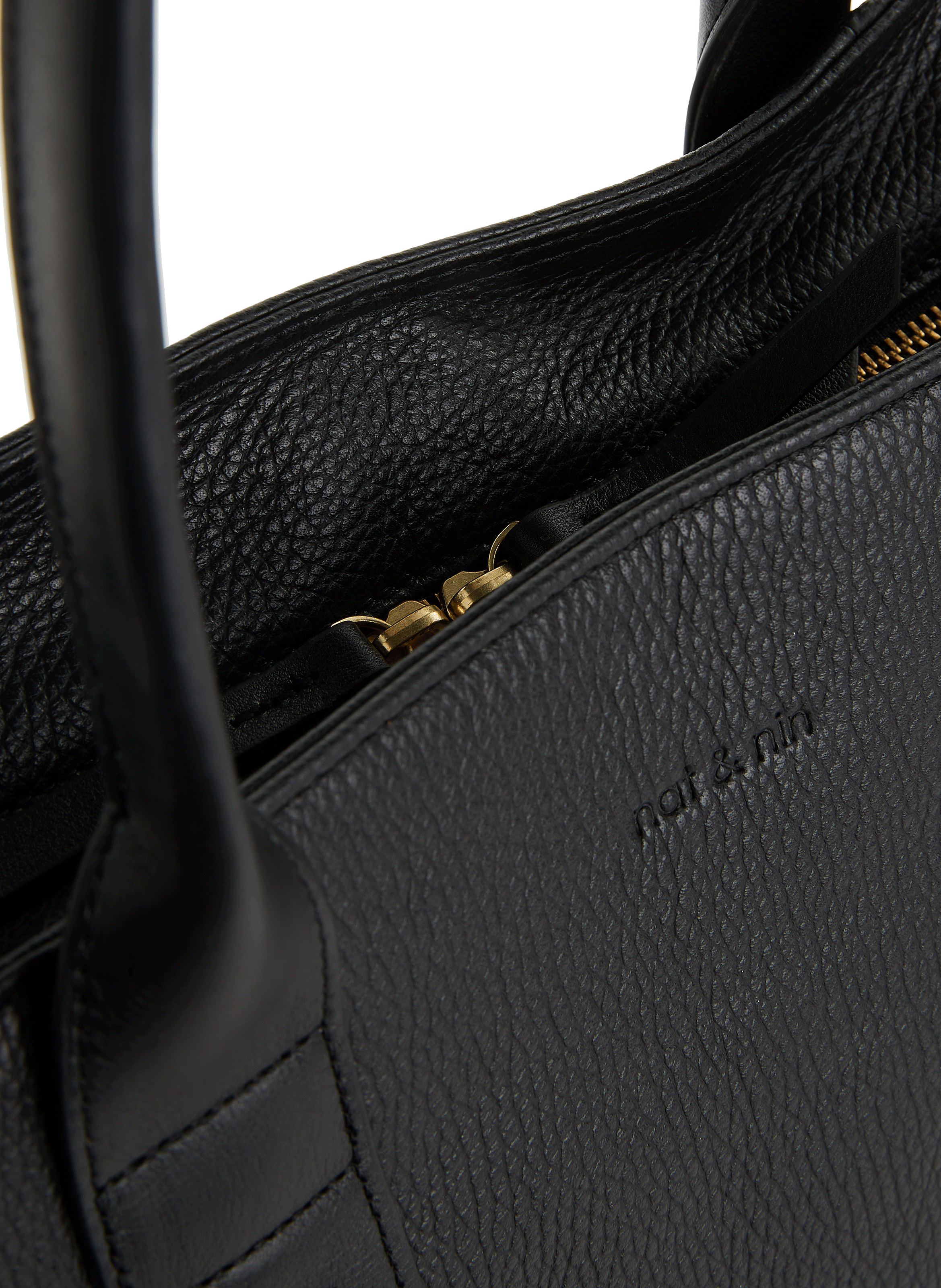 Opéra Ledertasche NAT & NIN Schwarz