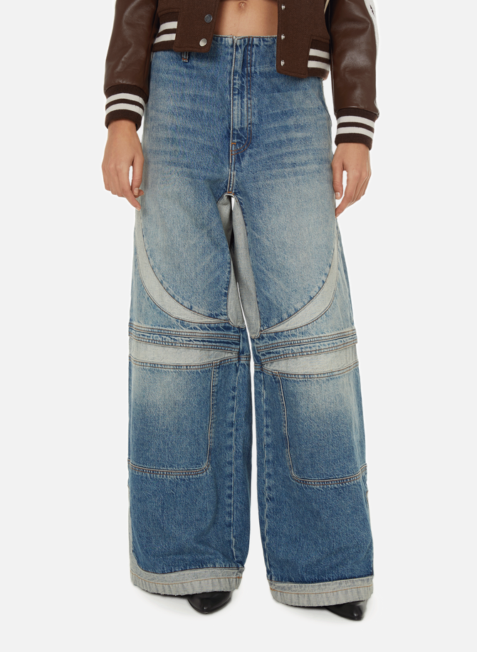 AMIRI wide-leg cotton jeans