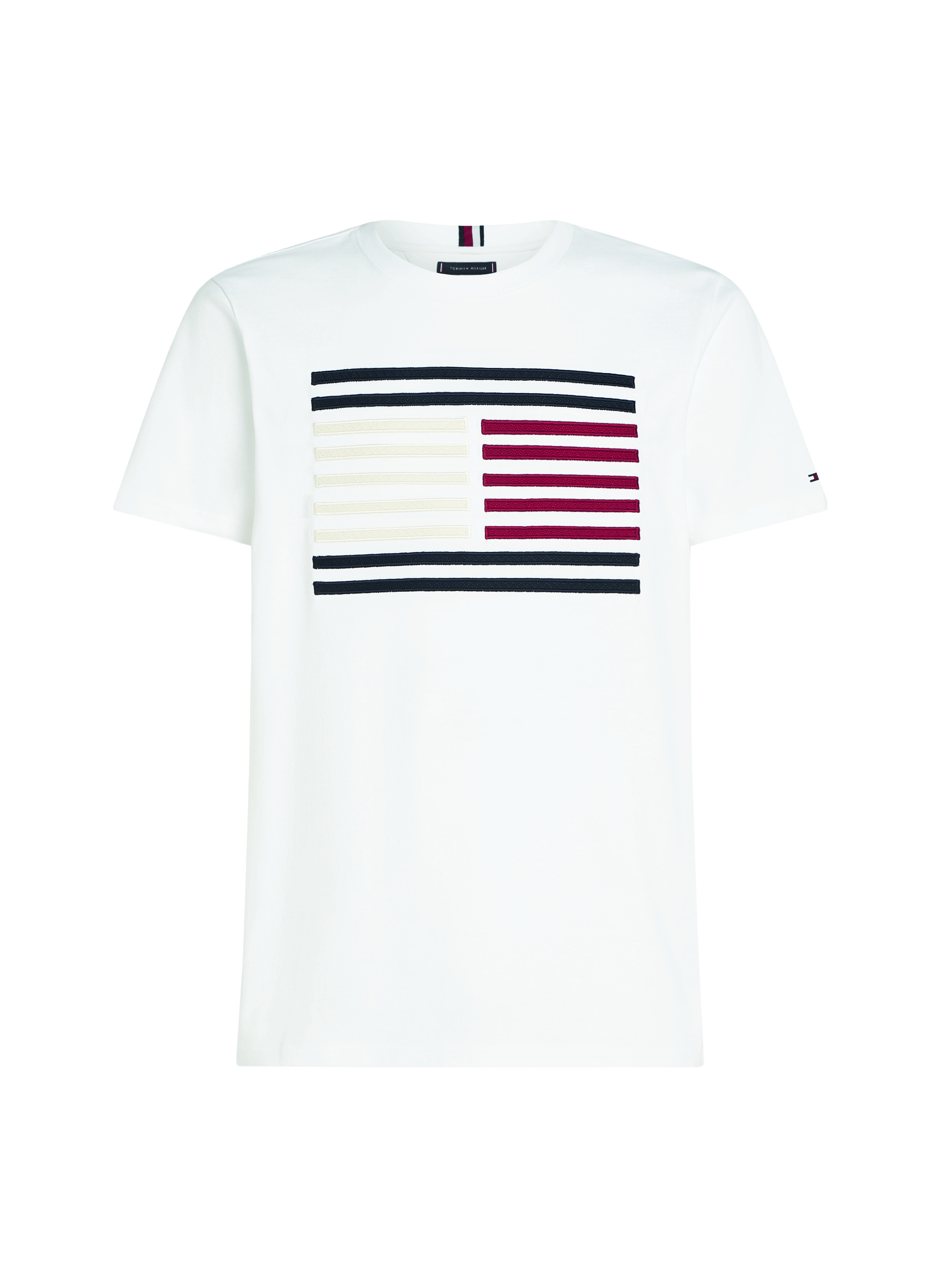 Cotton Logo T-shirt TOMMY HILFIGER White
