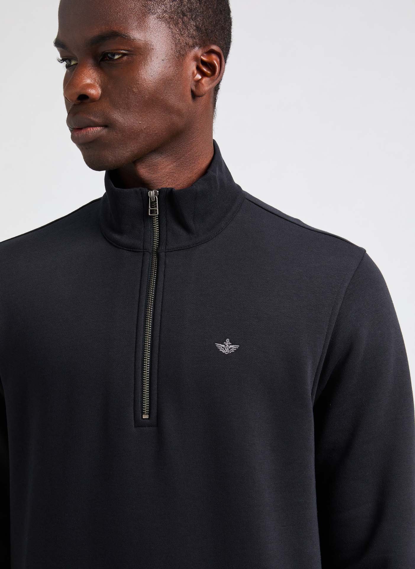 Sweatshirt en coton  Noir