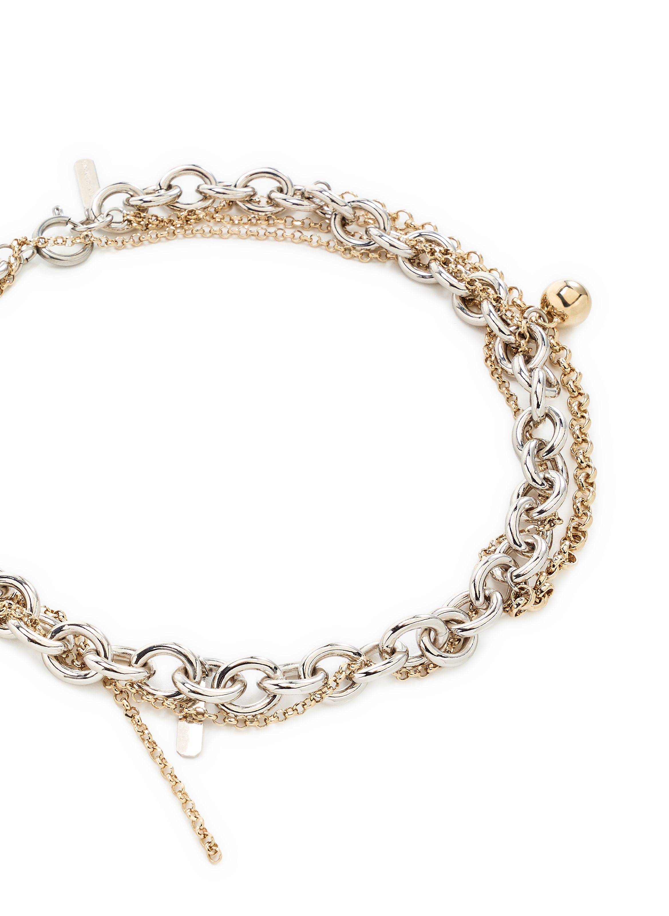 Collier chaîne Lewis JUSTINE CLENQUET Multicolore