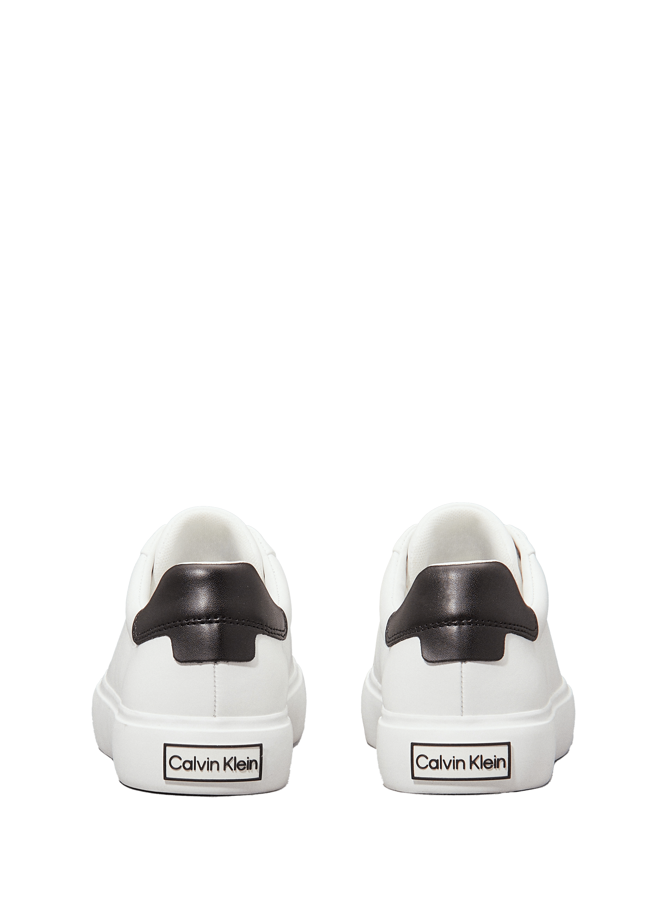 Baskets en cuir CALVIN KLEIN Blanc