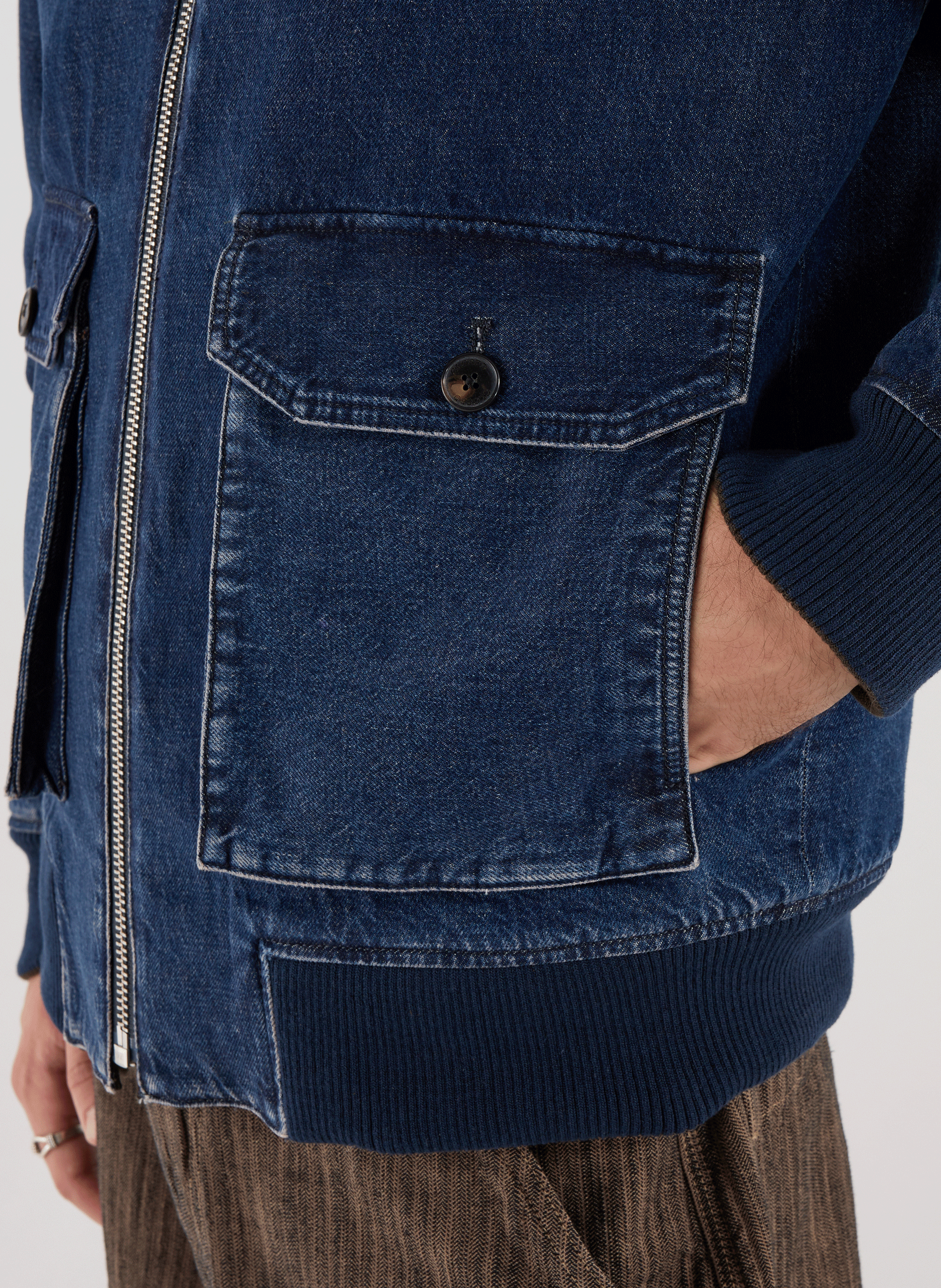 Blouson en jean réversible  CLOSED Bleu