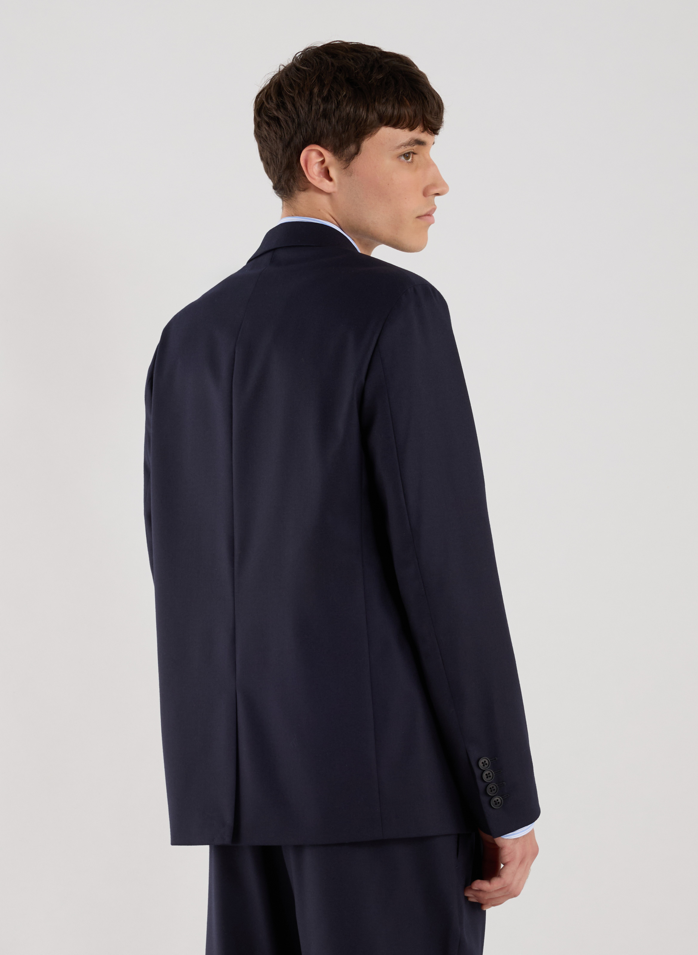 Veste de costume en laine  SAISON 1865 Bleu