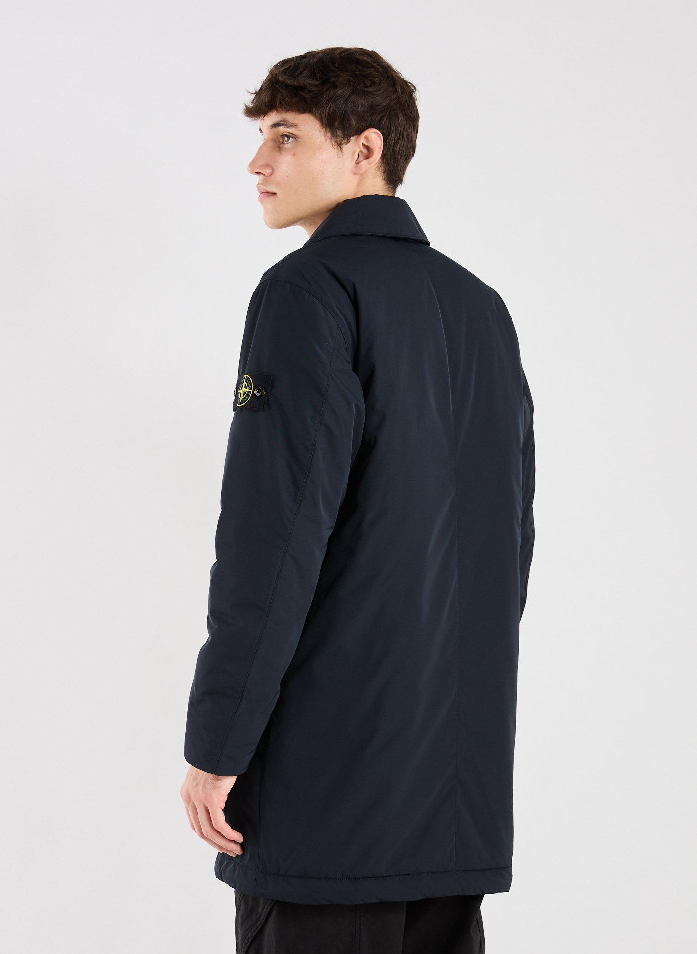 Long jacket STONE ISLAND Blue