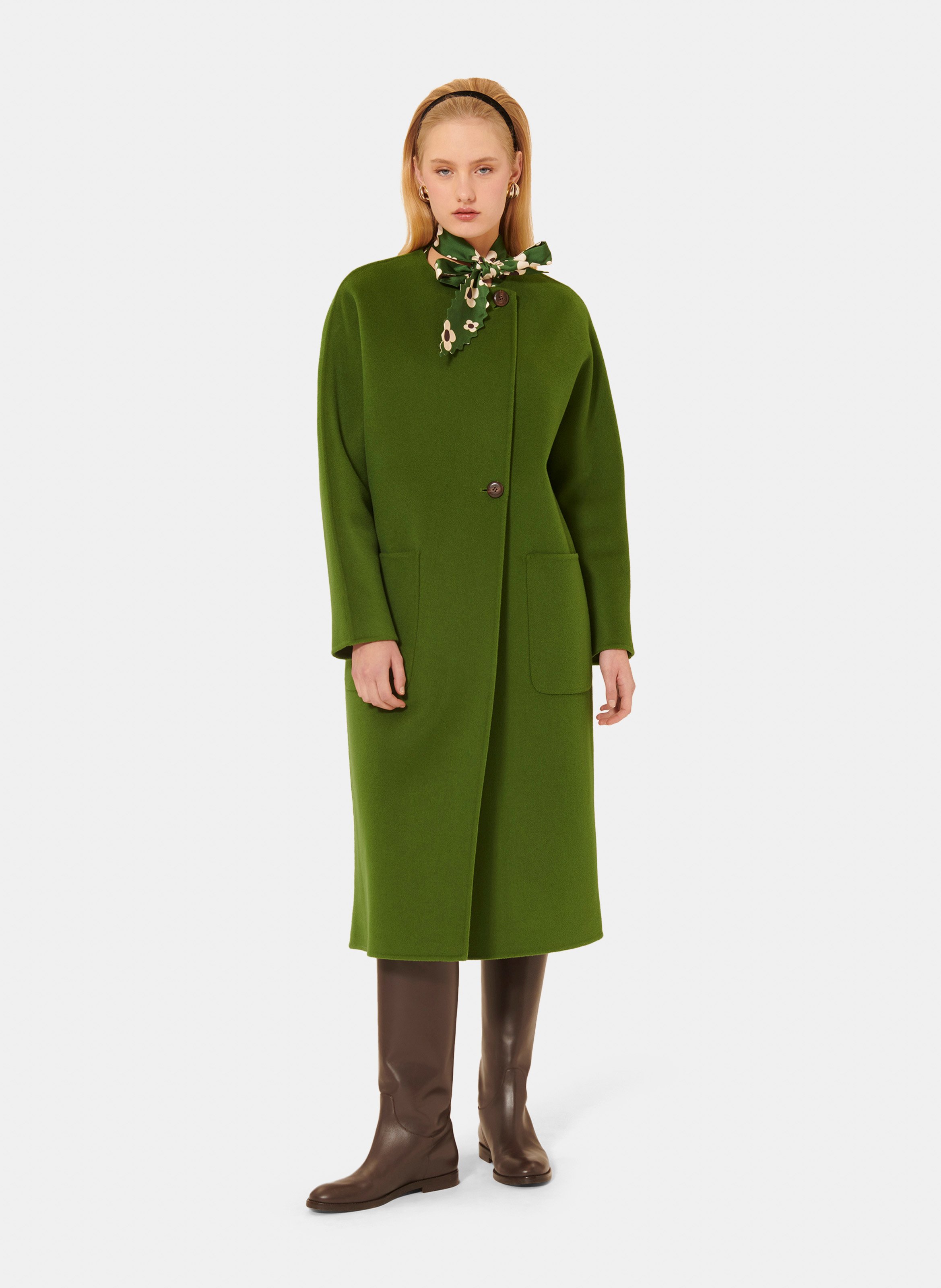 Manteau mara TARA JARMON Vert