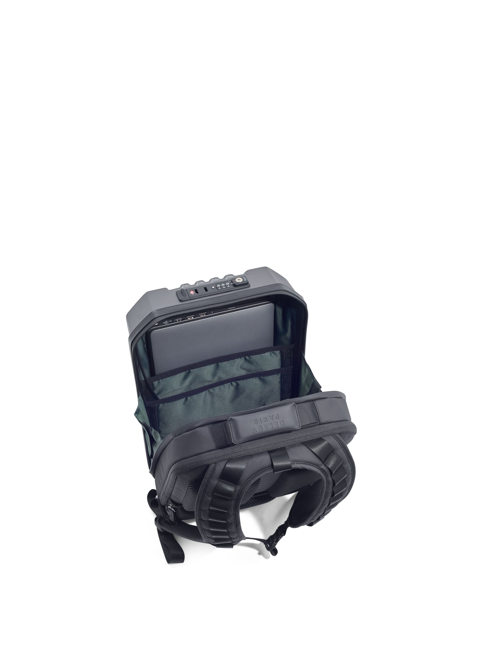 Sac a dos  rigide taille xs - rempart DELSEY PARIS Gris