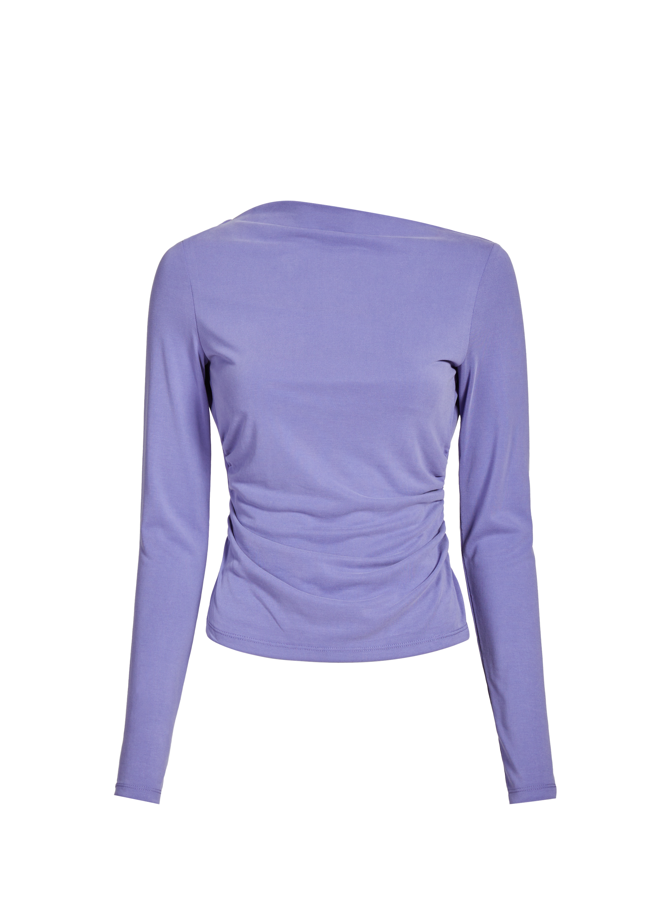 TOPSHOP Top drapé dos nu Violet