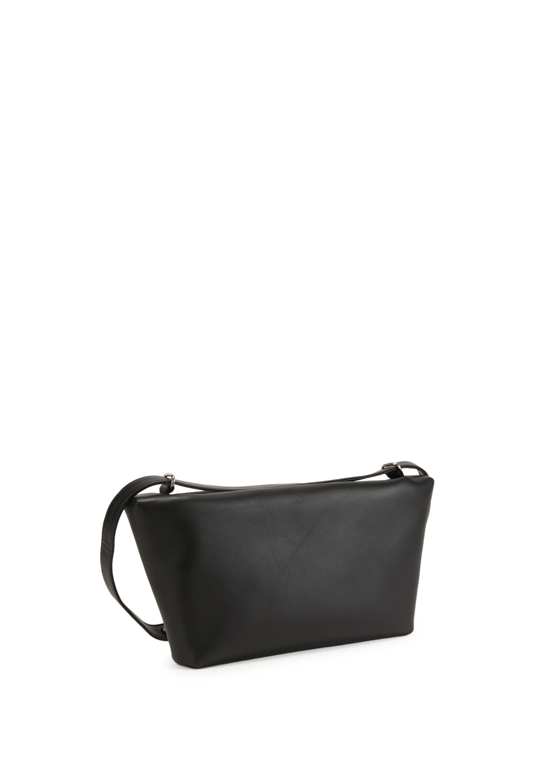 Leather shoulder bag RODO Black