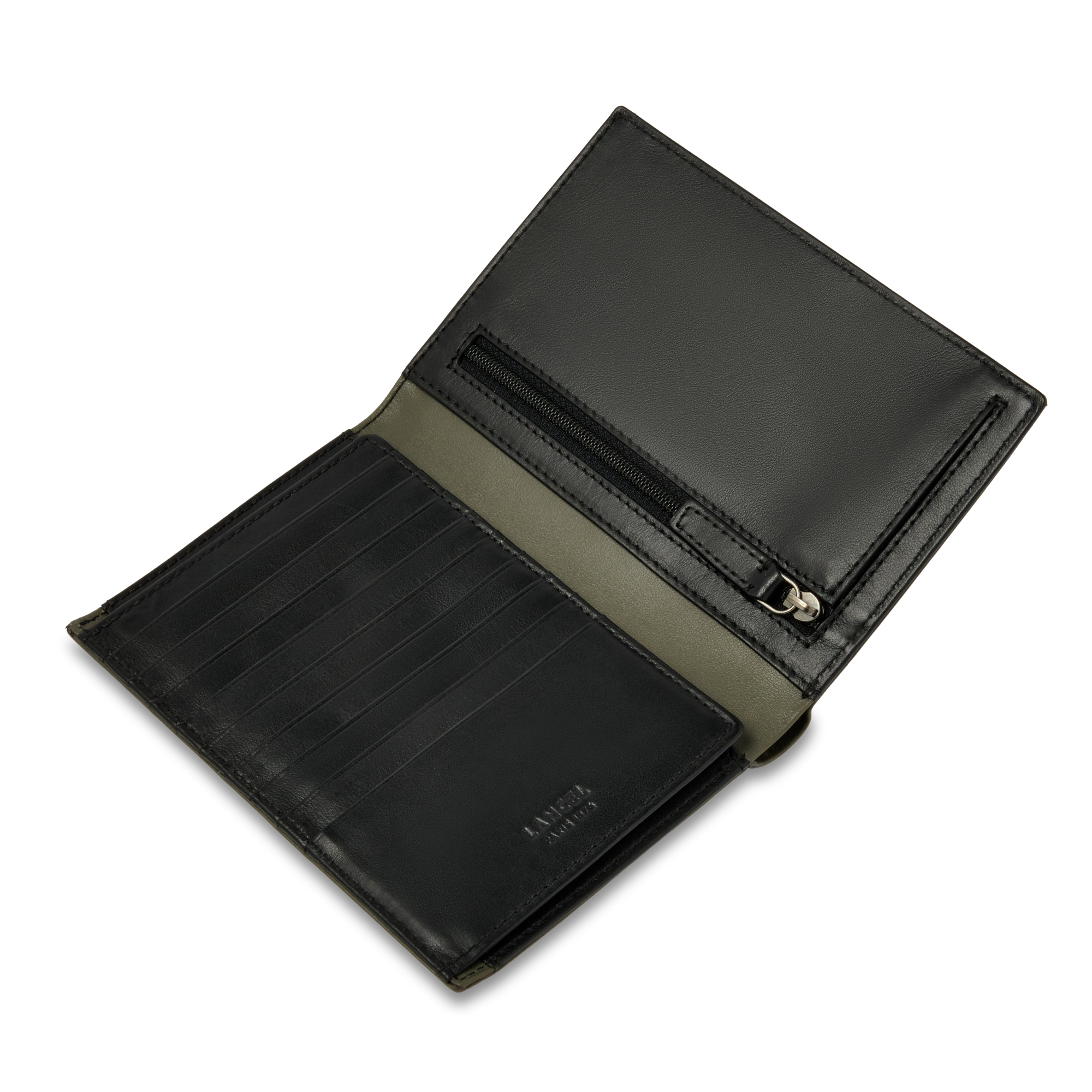 Portefeuille driver léon de lancel en cuir LANCEL Noir