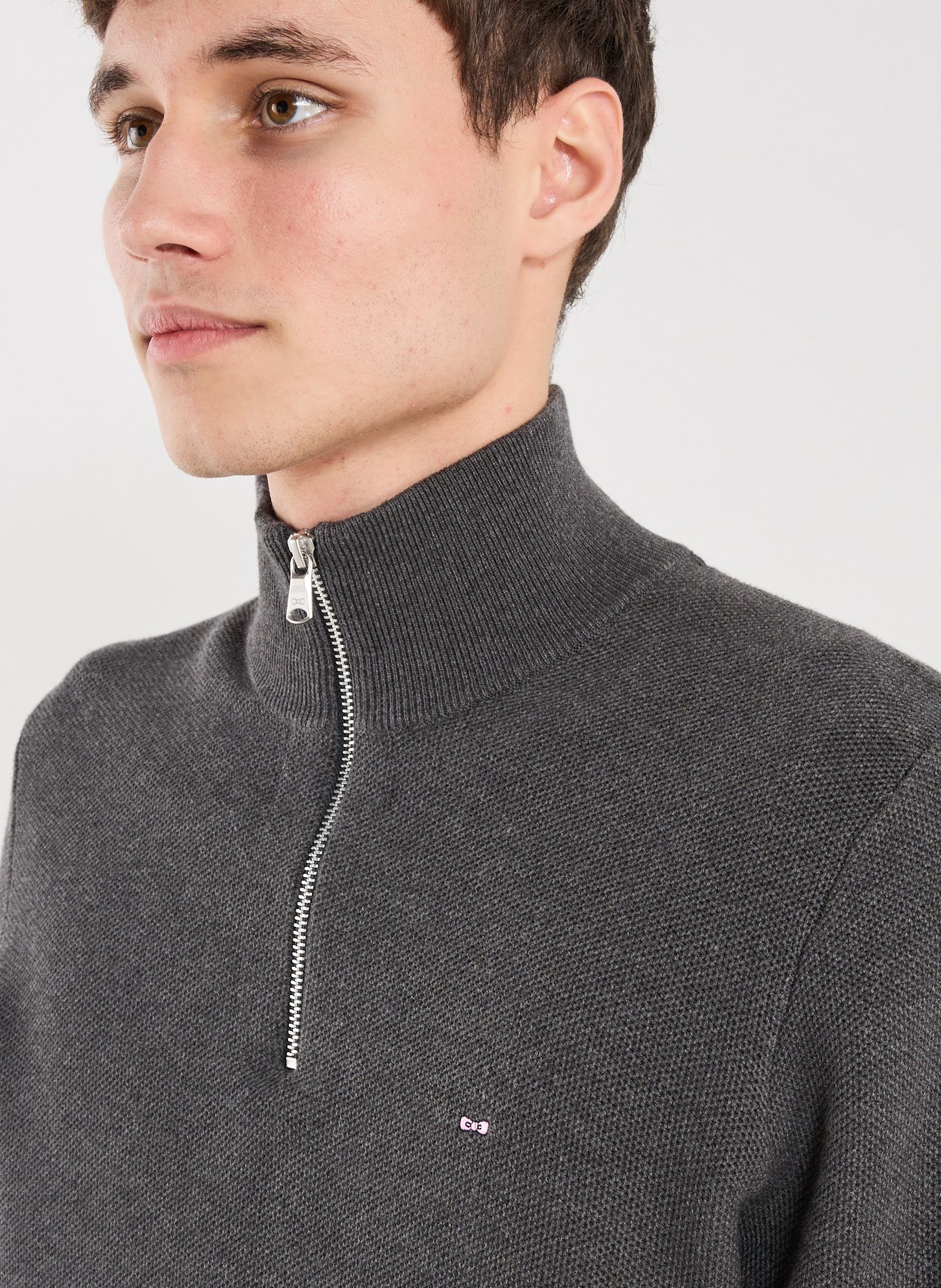 Cotton jumper EDEN PARK Grey