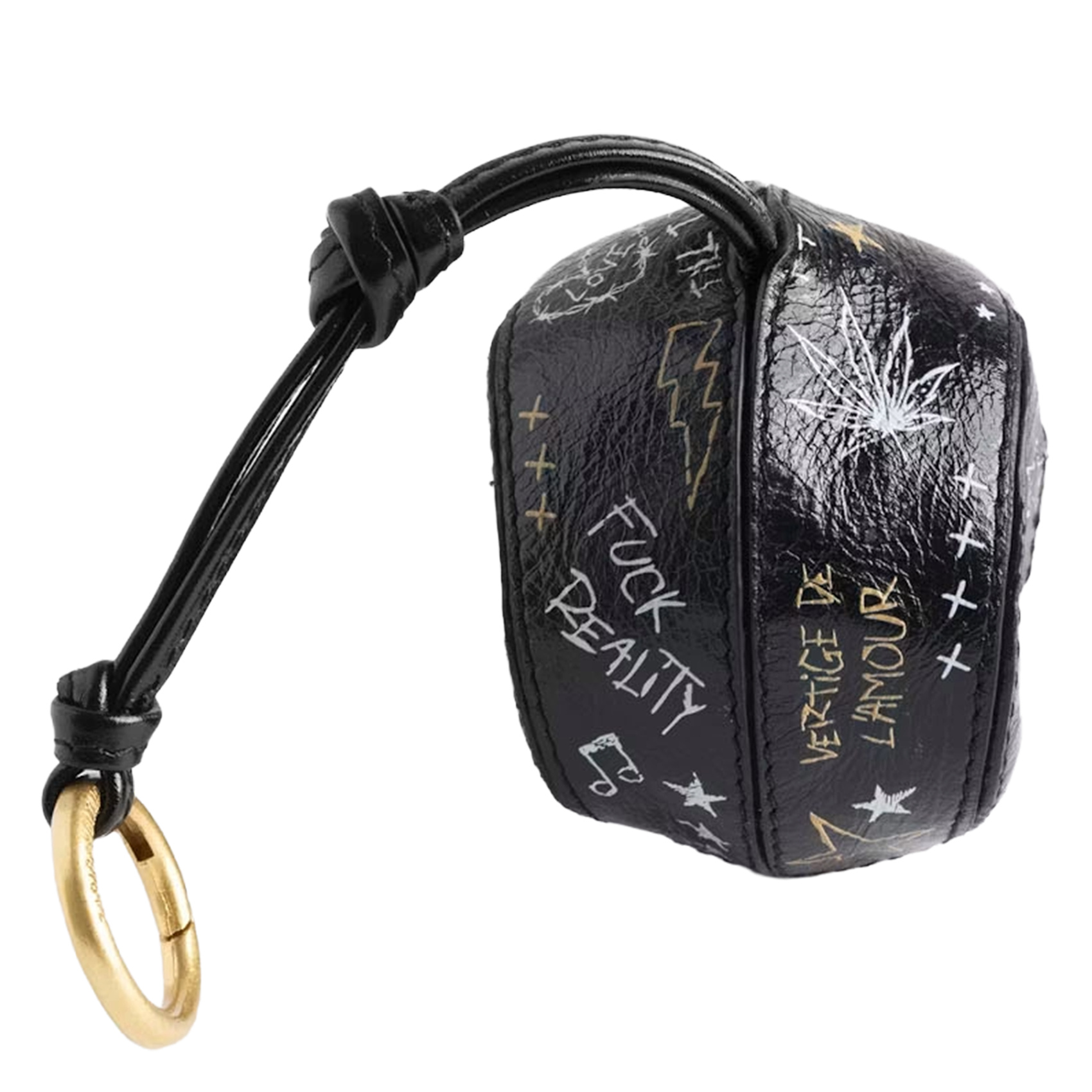 Porte-clés tête de mort the big skull ZADIG&VOLTAIRE Noir