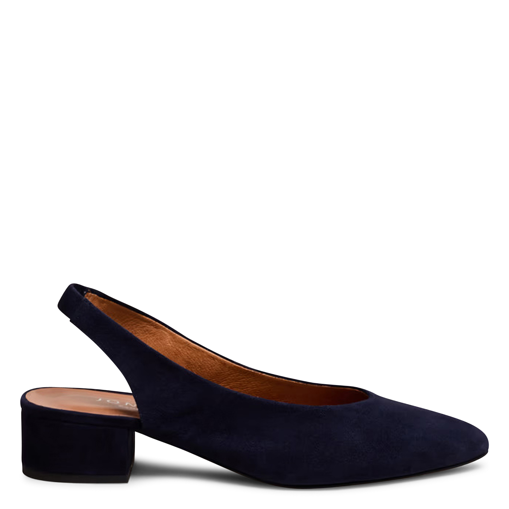 Ballerines en cuir velours Vince JONAK Bleu