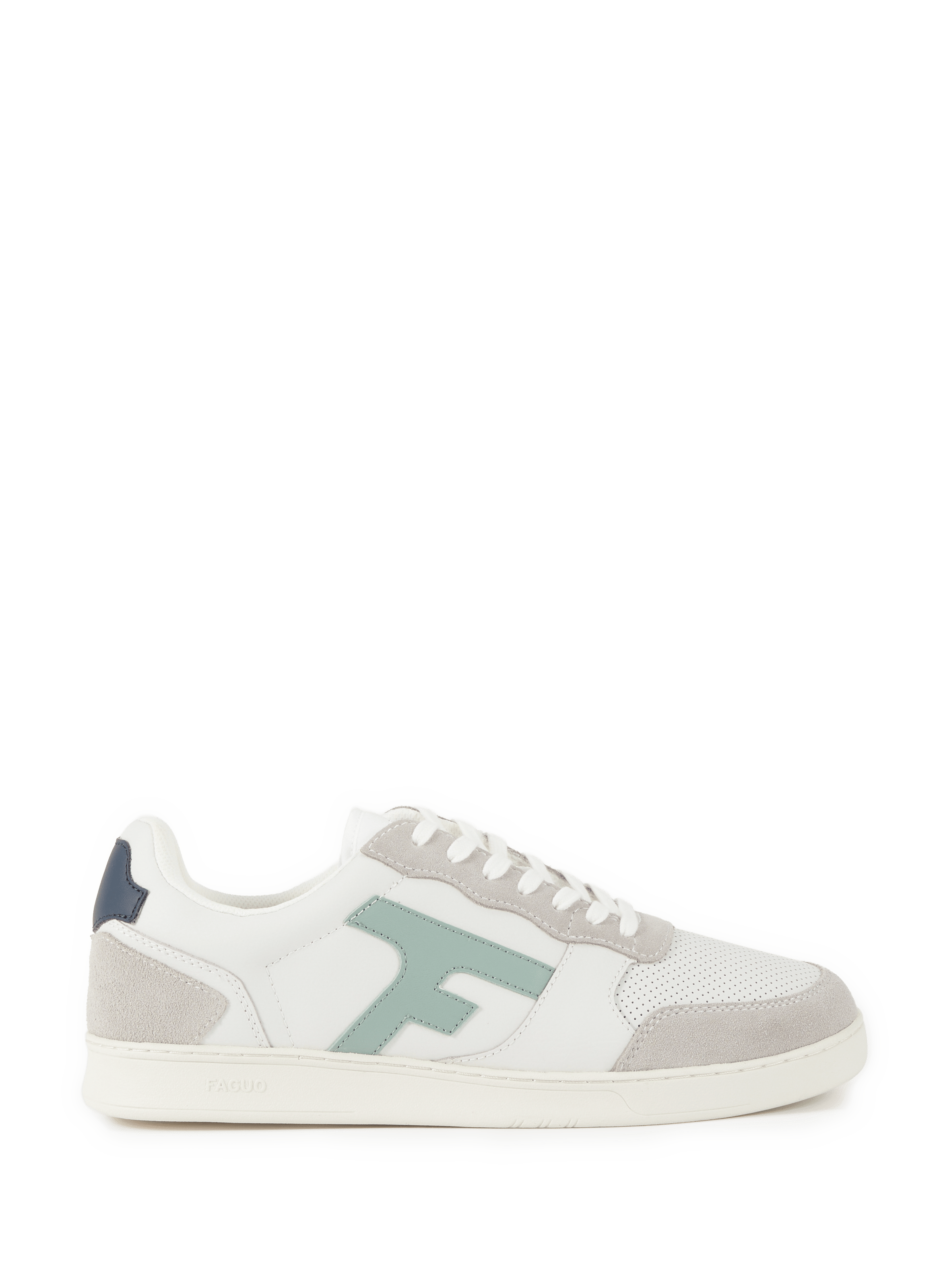 Leather sneakers FAGUO White