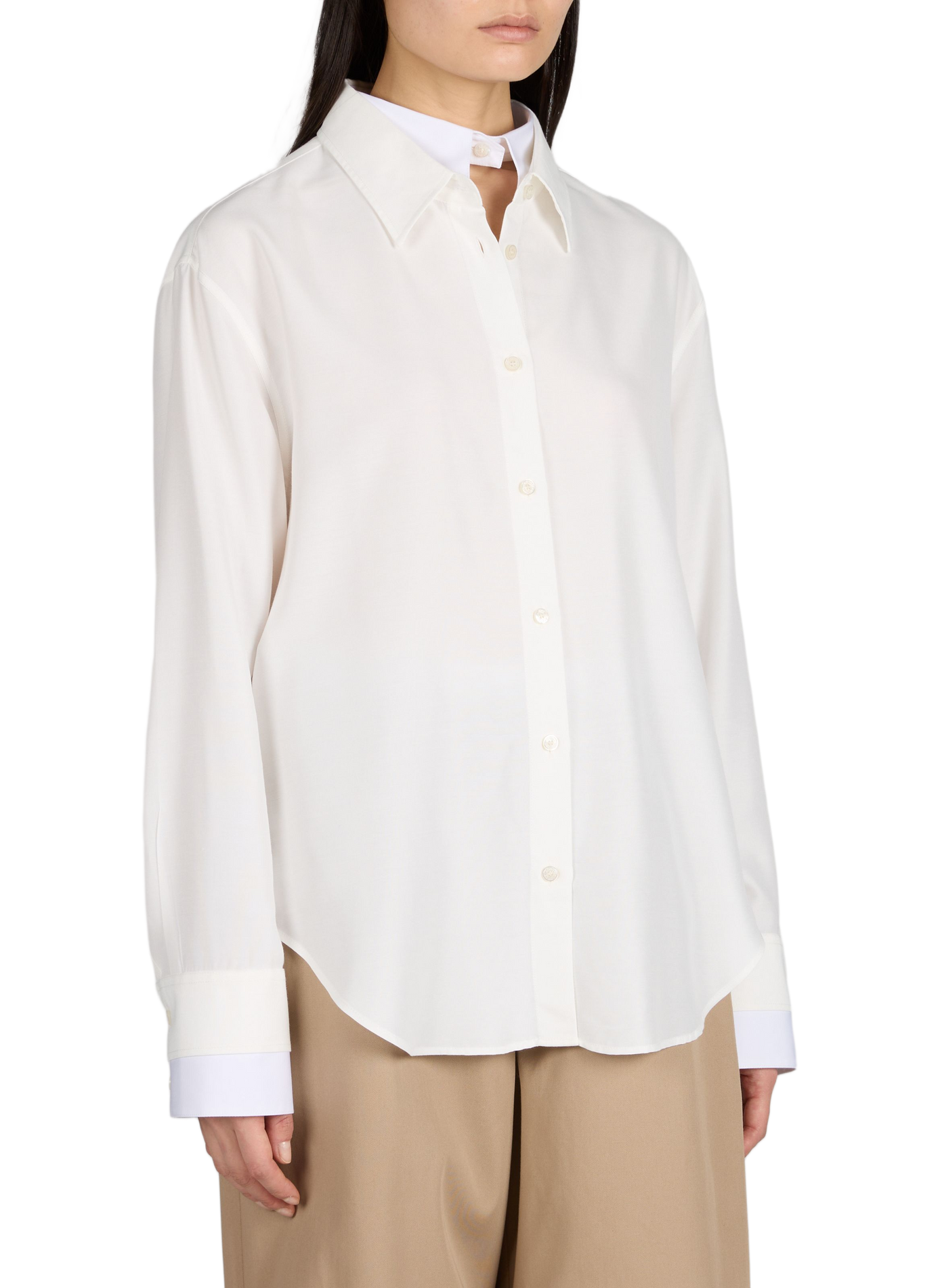 Plain straight shirt ACNE STUDIOS Multicolour