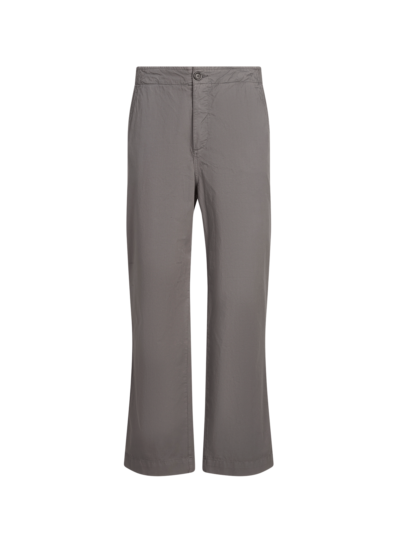 Pantalon droit en coton LAFAURIE Gris