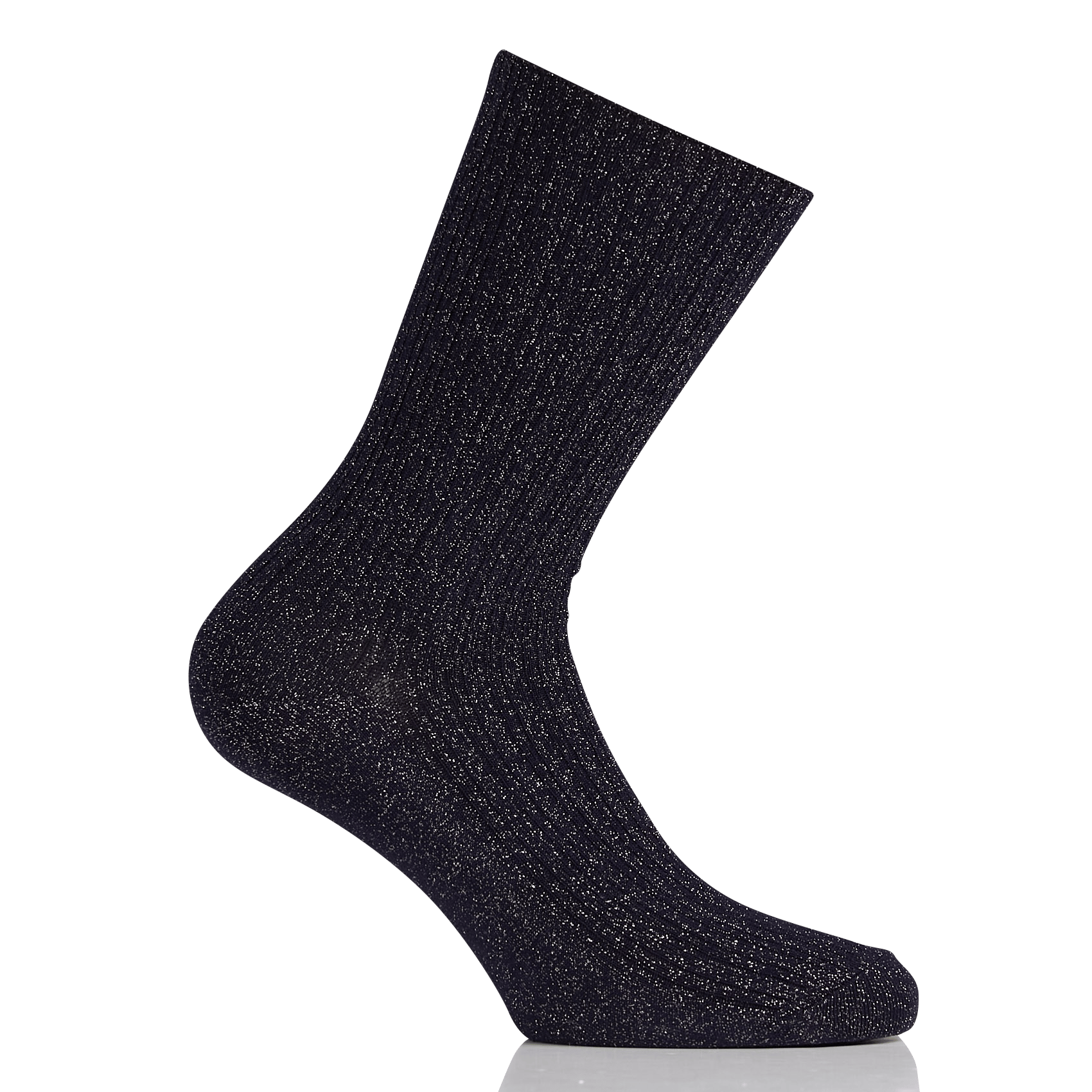 Chaussettes mi-hautes à côtes en coton mélangé sokini SESSUN Violet