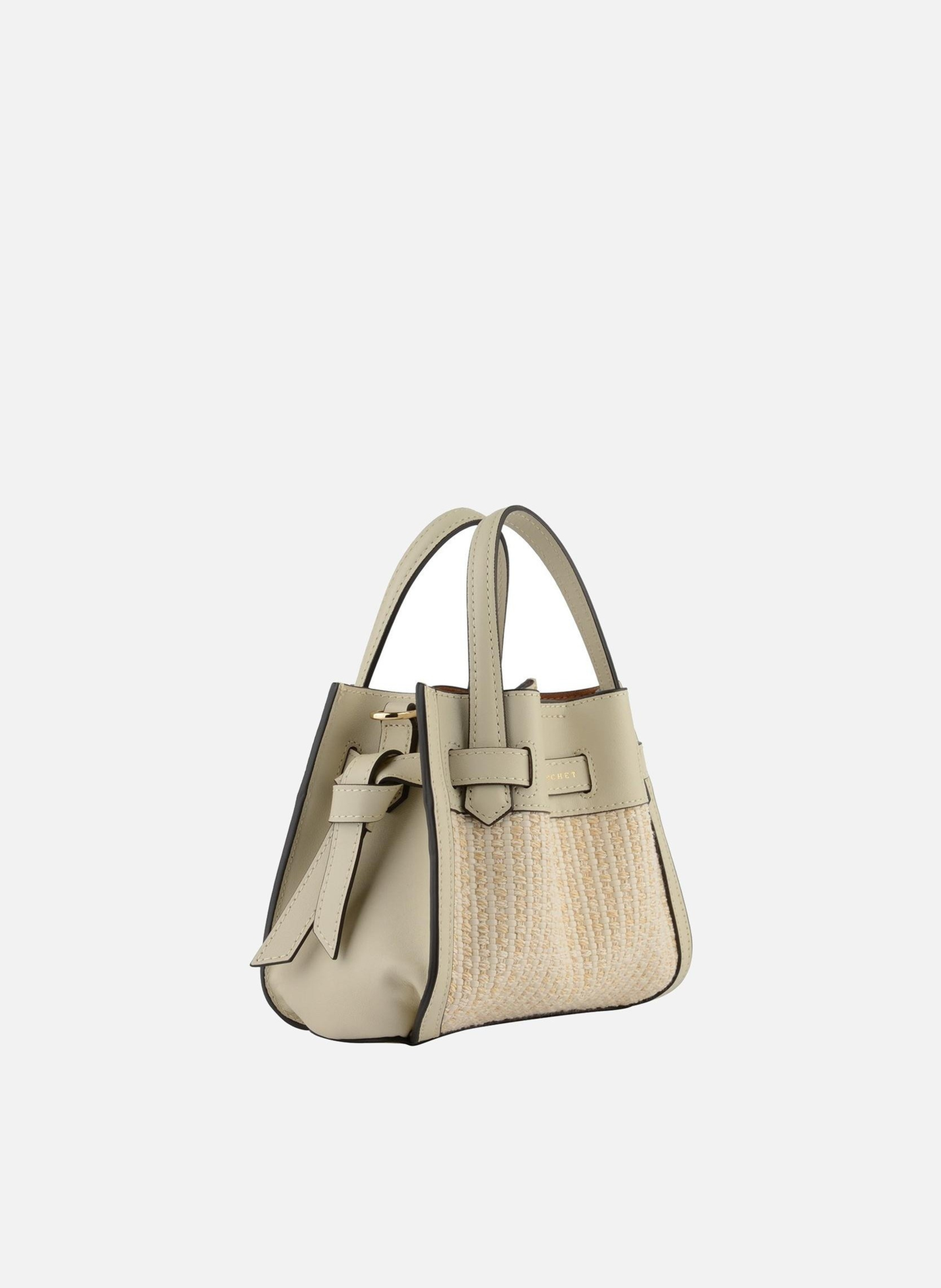 Blossom tressé | sac à main POURCHET Beige